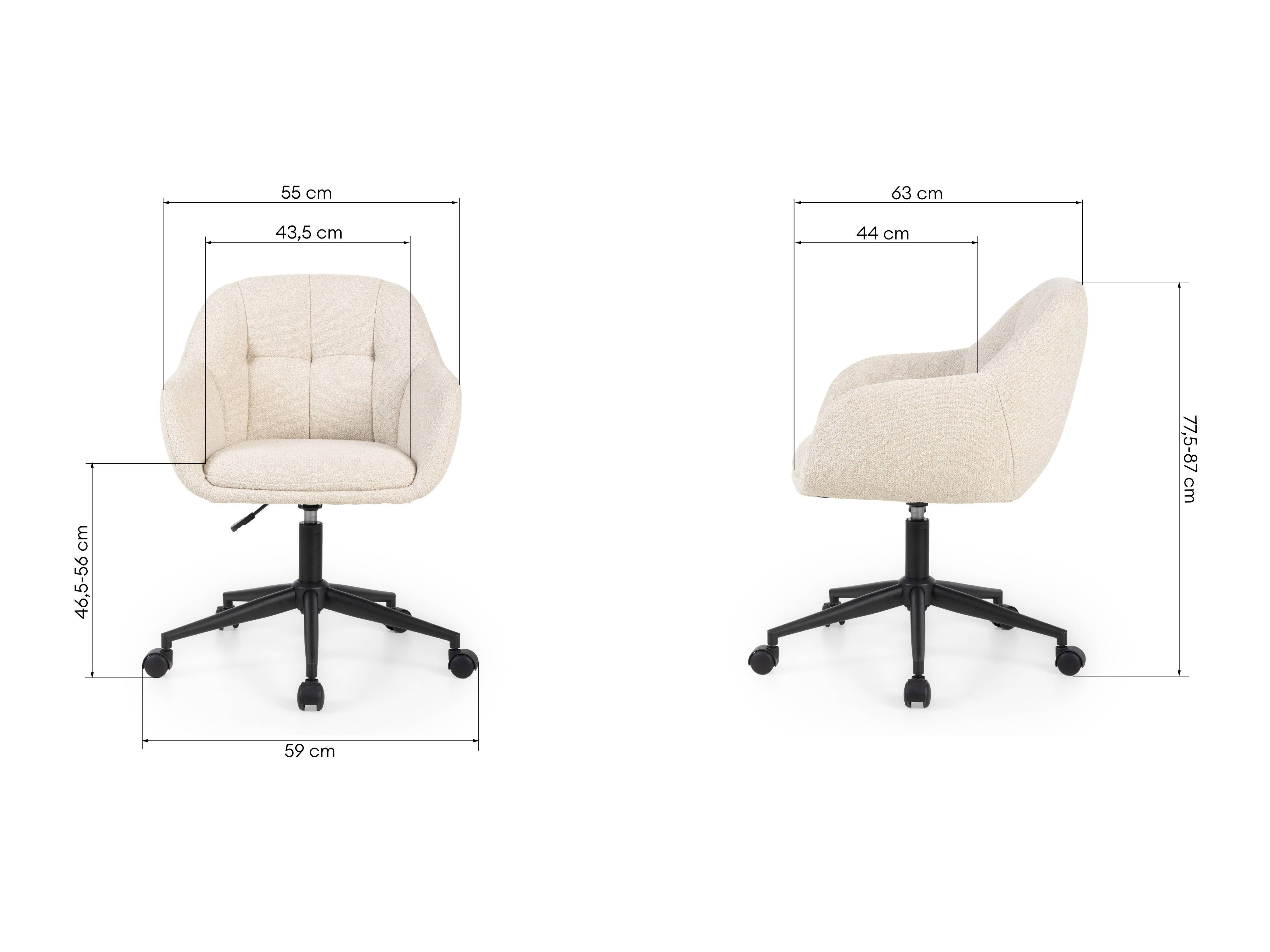 Biuro kėdė Burleson 802 (Smėlinė)