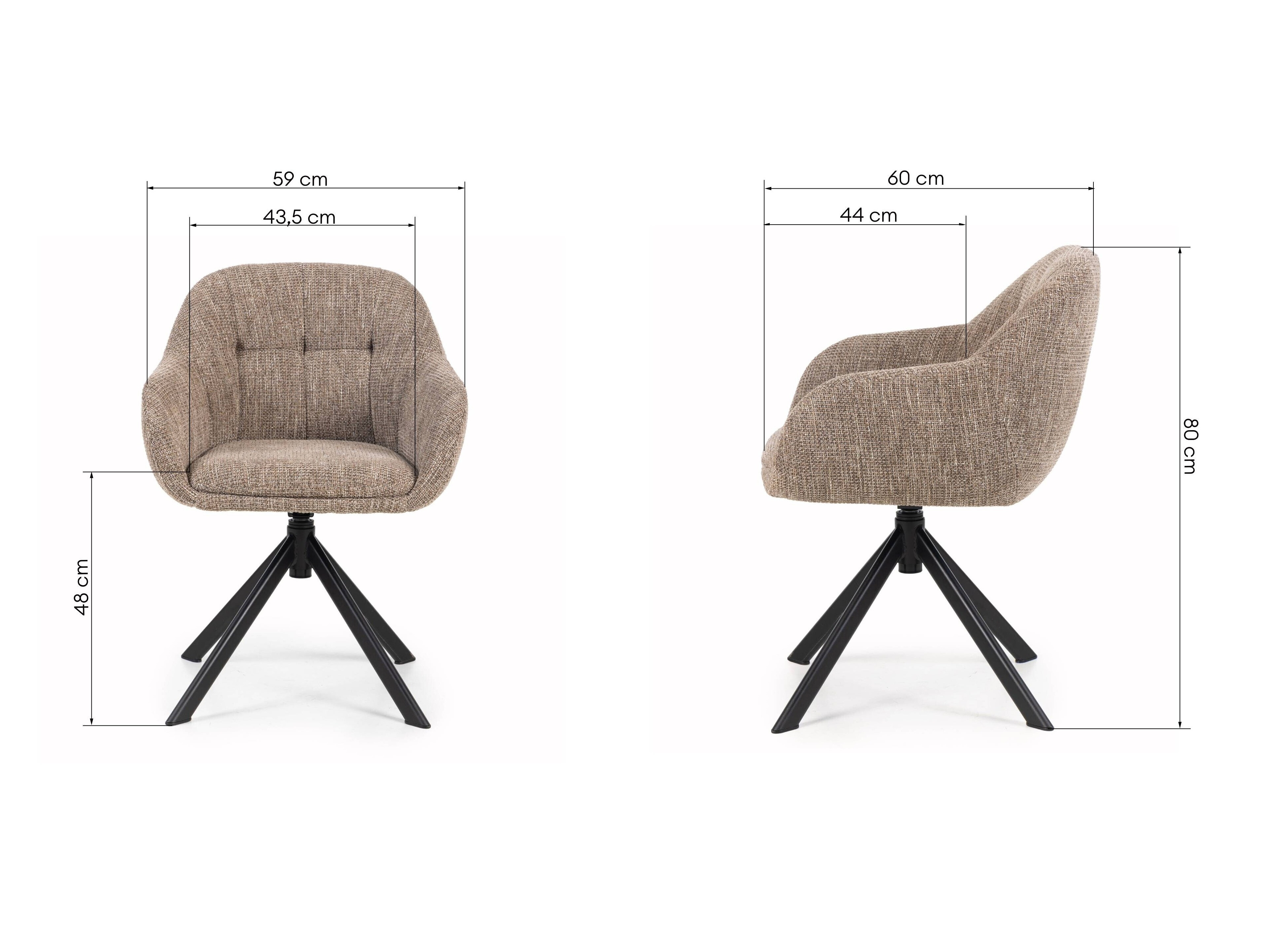 Kėdė Burleson 803 (Ruda)
