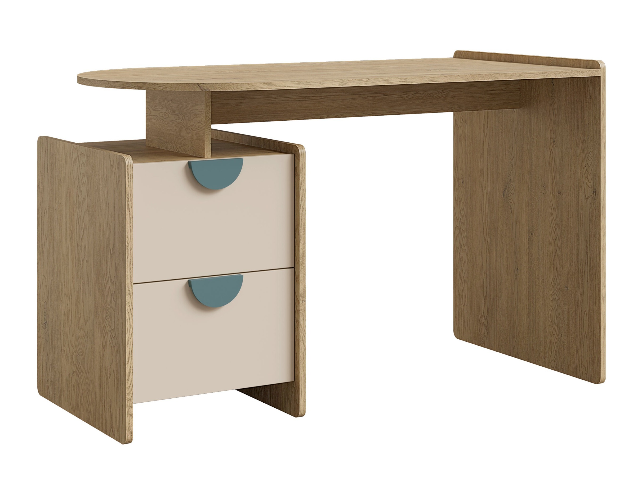 Darbo stalas Fivelbi 110 (Mėlyna)