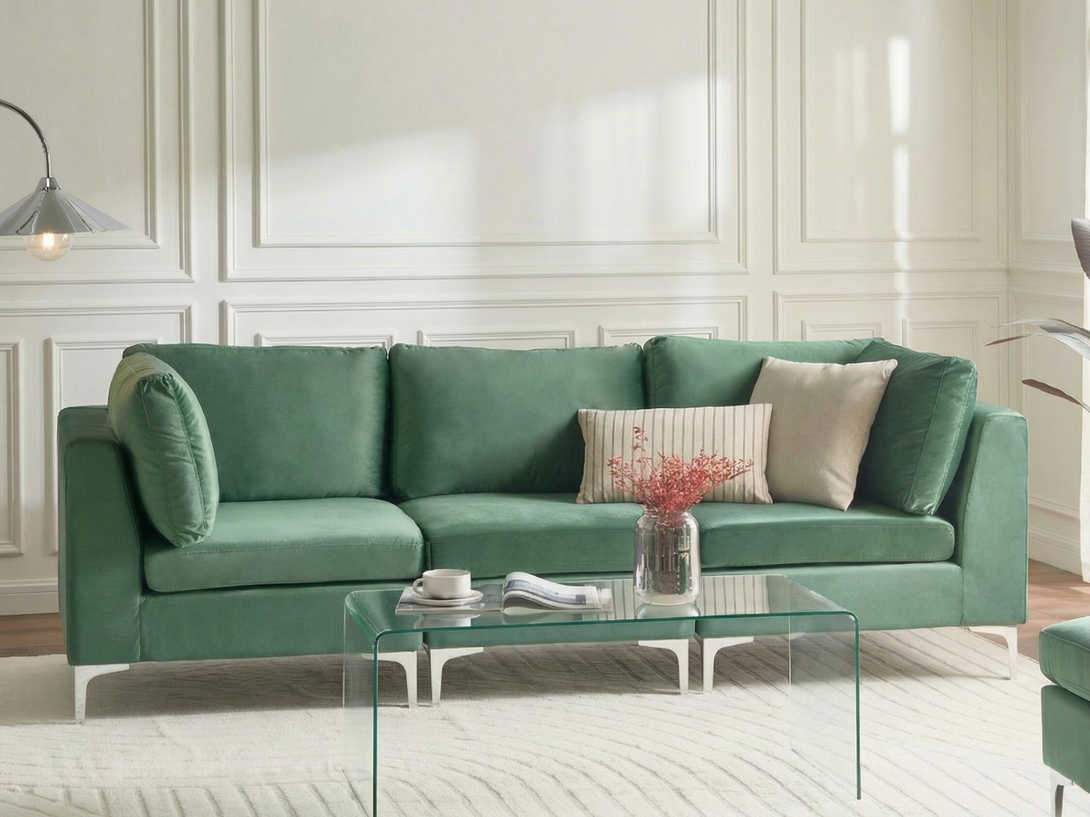 Modulinė sofa Dorleve 103 (Žalia)