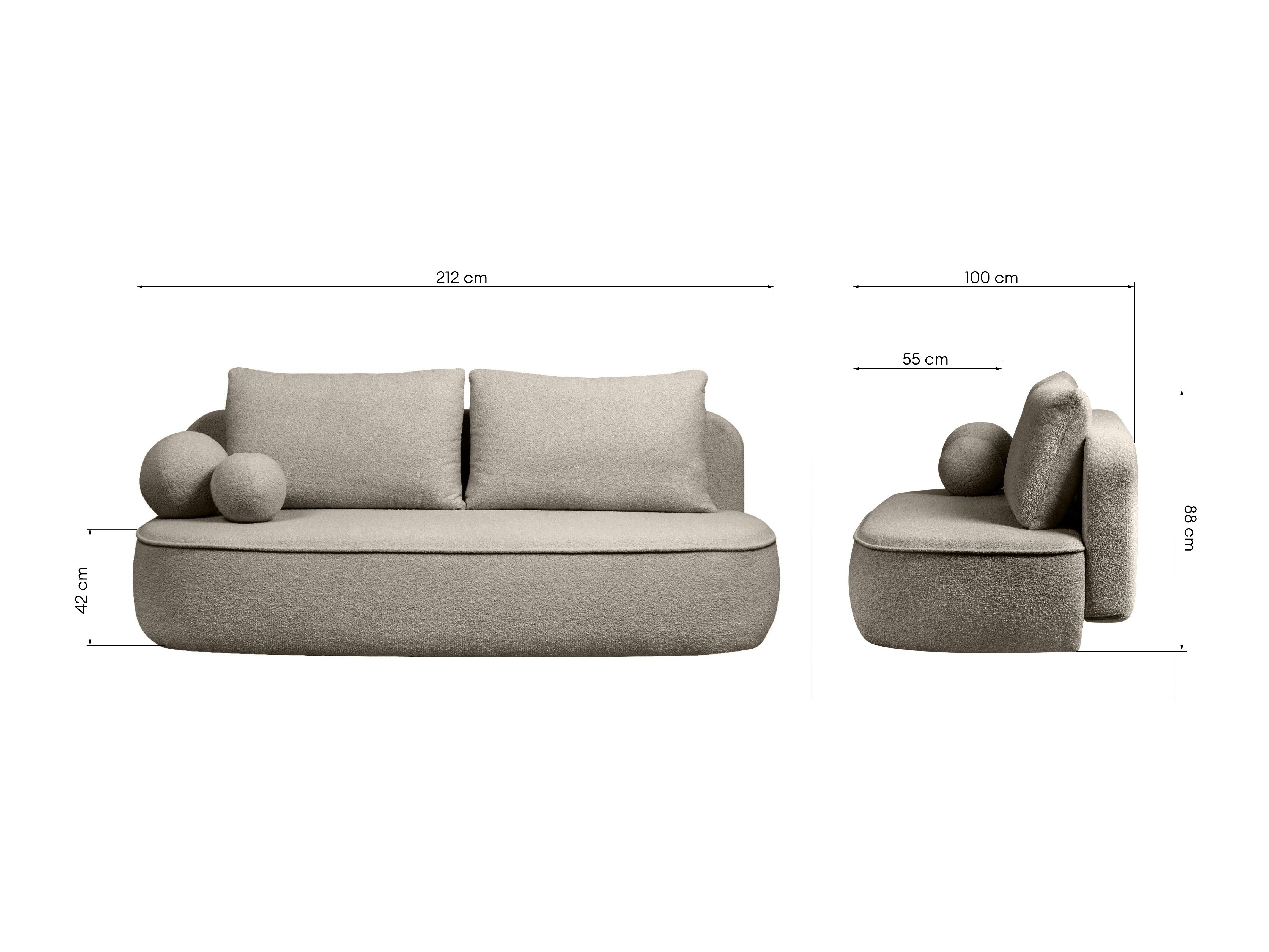 Sofa lova Burleson 804 (Now or Never 16)