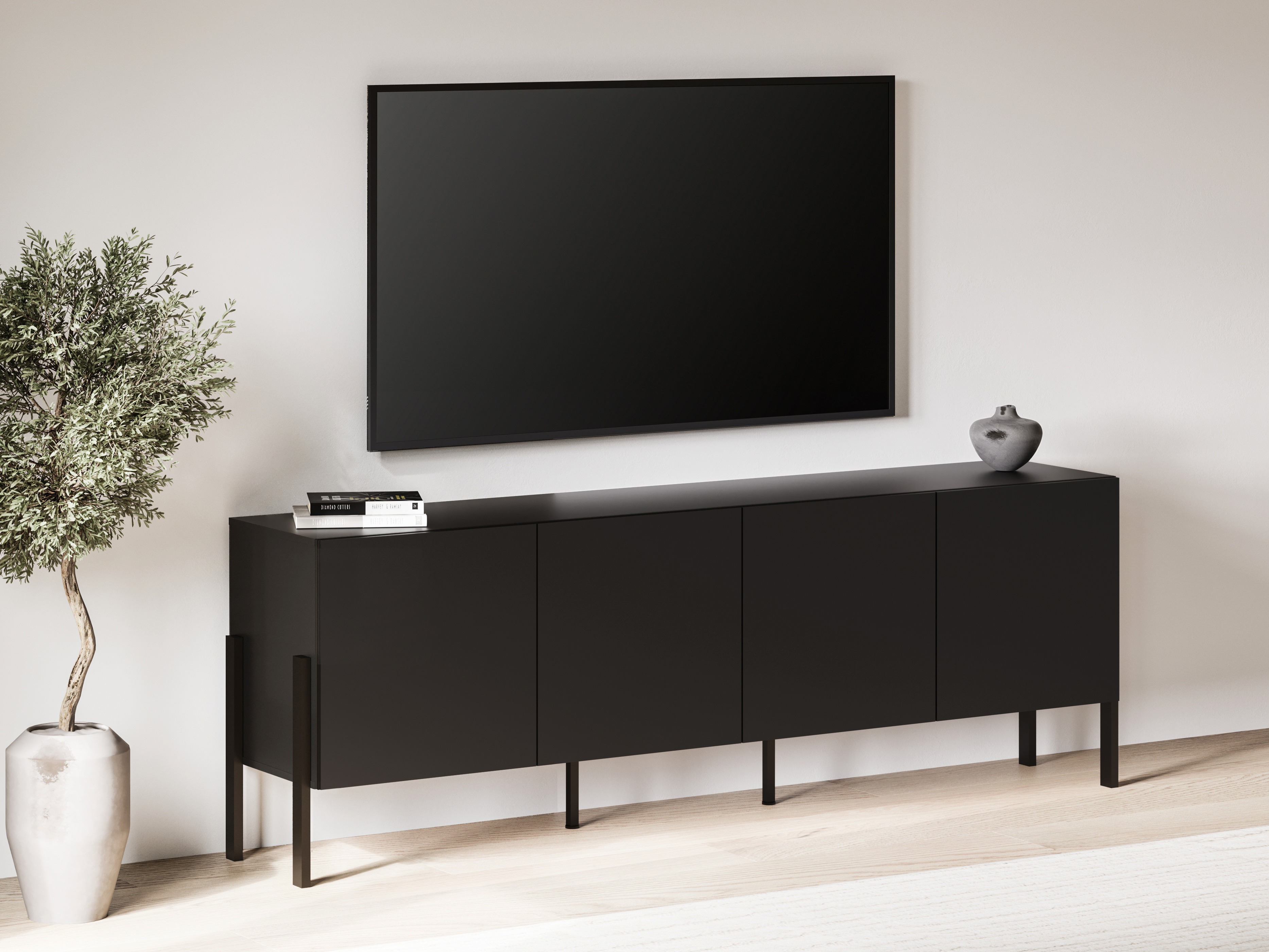 TV staliukas Etsore 100 (Juoda)