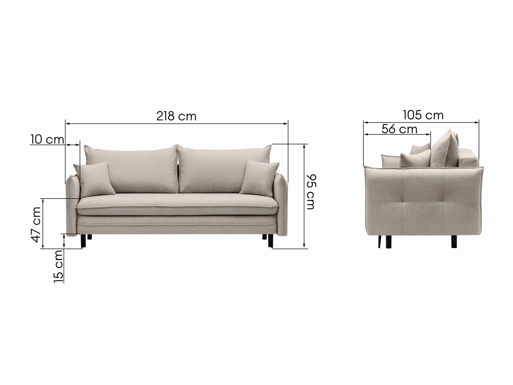 Sofa lova Burleson 805 (Lukka 12)