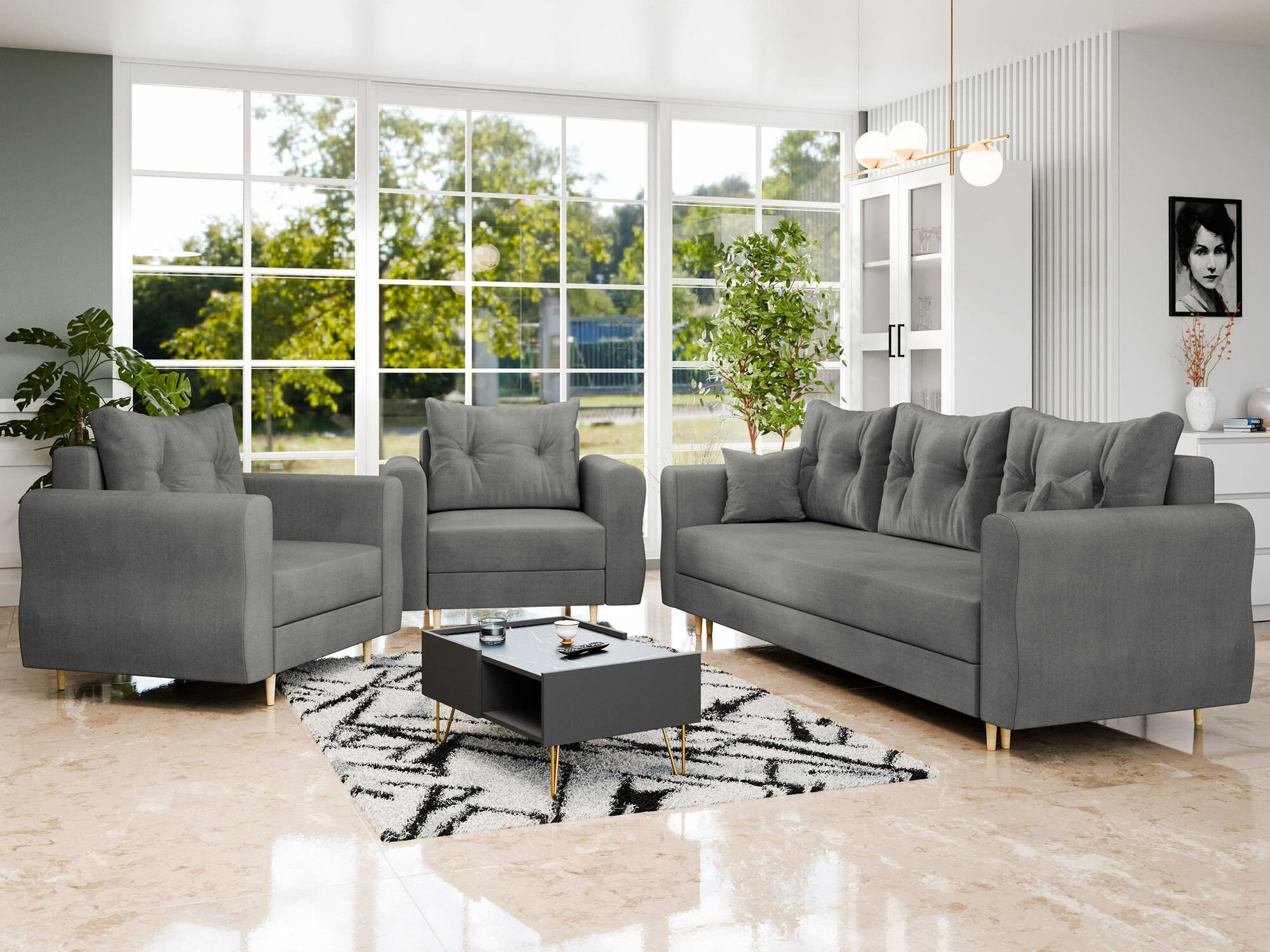 Sofa lova ST9077 su pažeista pakuote