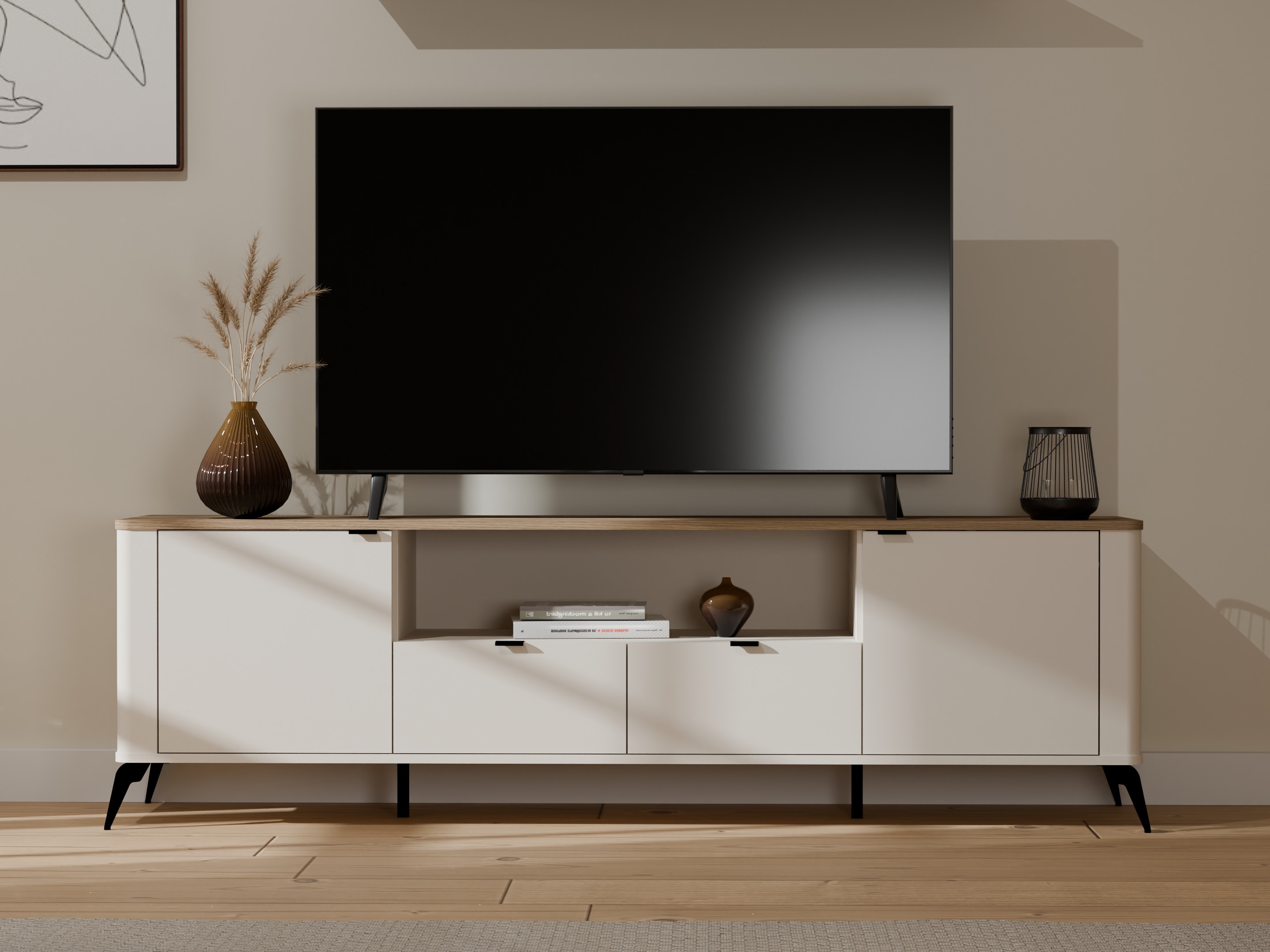 TV staliukas Soavie 108 (Kašmyras + Ąžuolas)