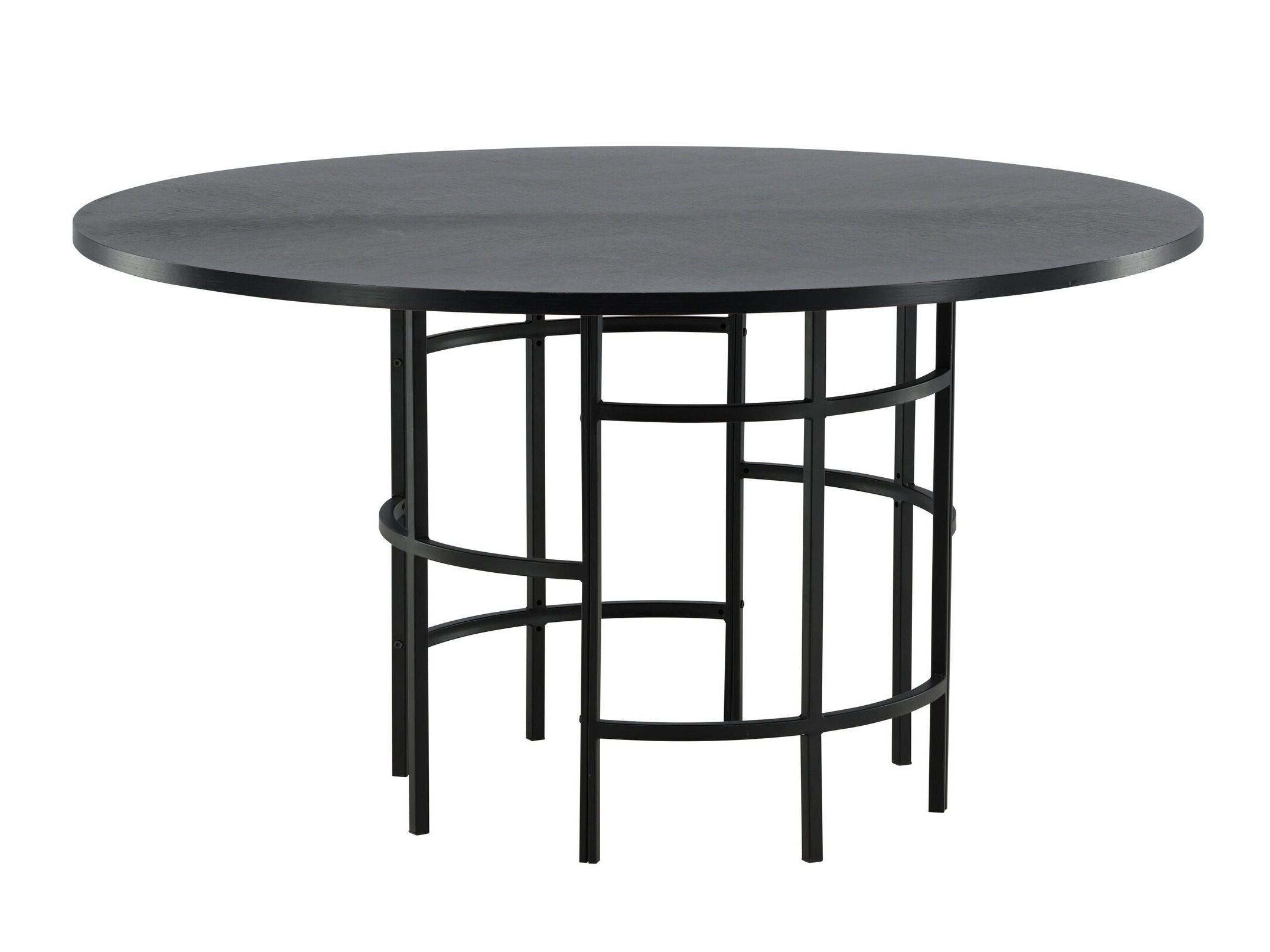 Valgomojo komplektas Dallas 2399 (Juoda + Pilka)