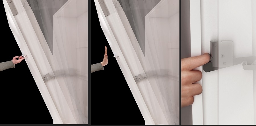 Lova-spinta Concept Pro Lenart III (Balta)
