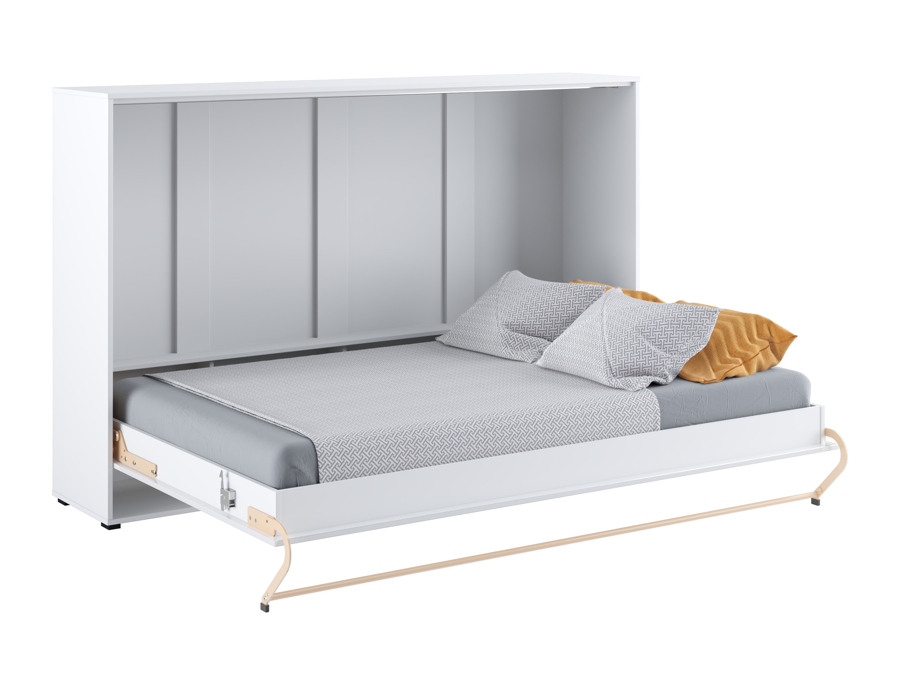 Lova-spinta Concept Pro Lenart IV (Balta + Blizgi balta)
