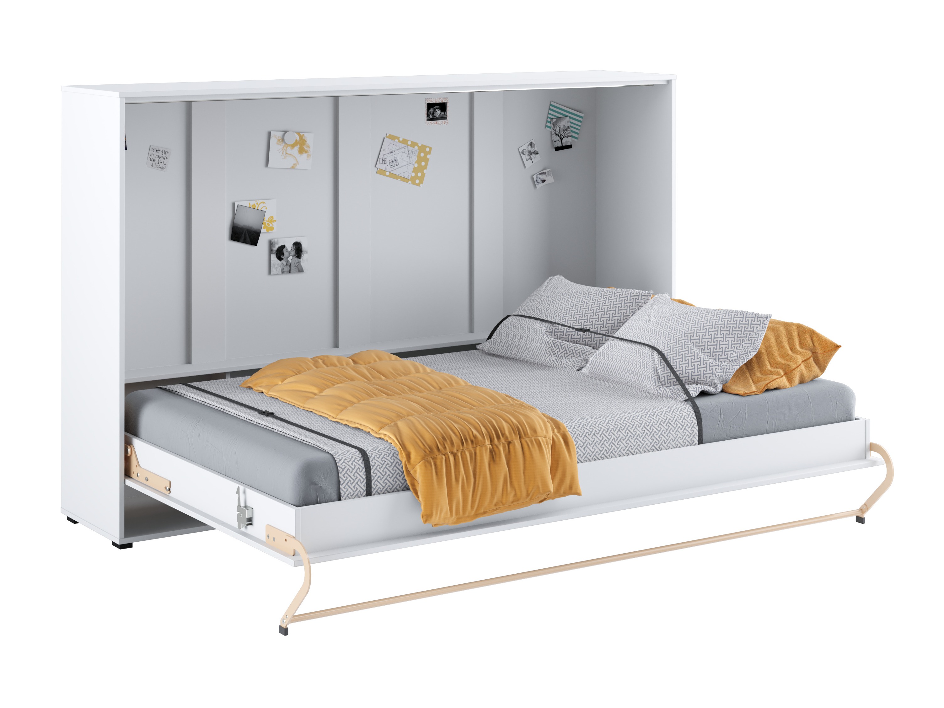 Lova-spinta Concept Pro Lenart IV (Balta)