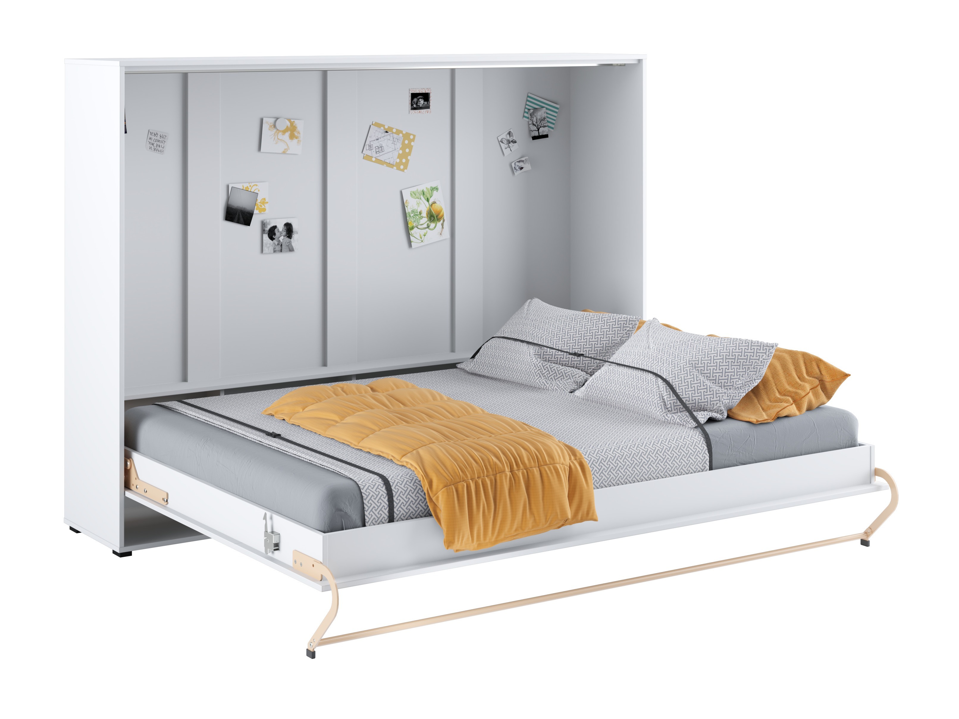 Lova-spinta Concept Pro Lenart IV (Balta)