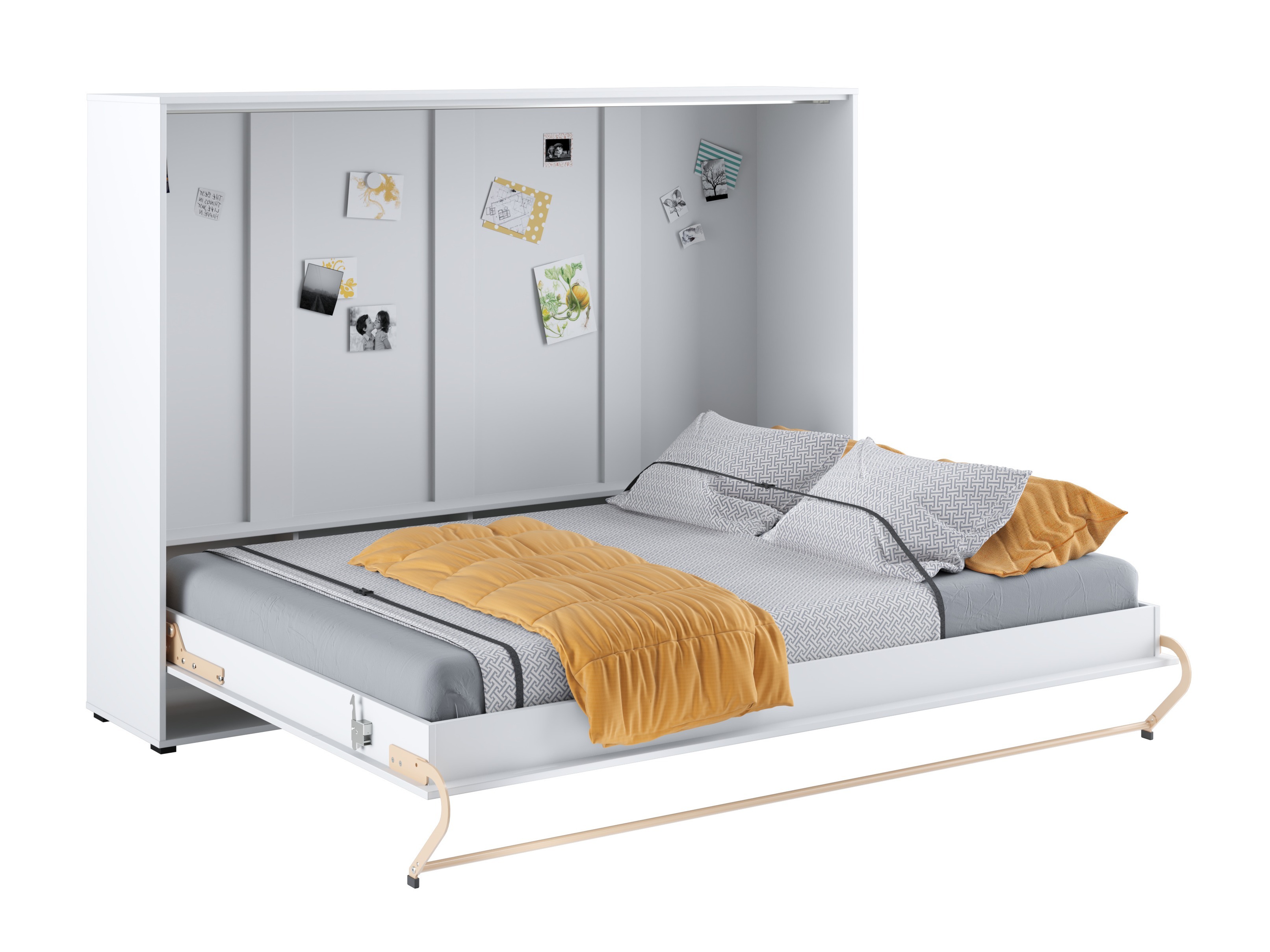 Lova-spinta Concept Pro Lenart IV (Balta)