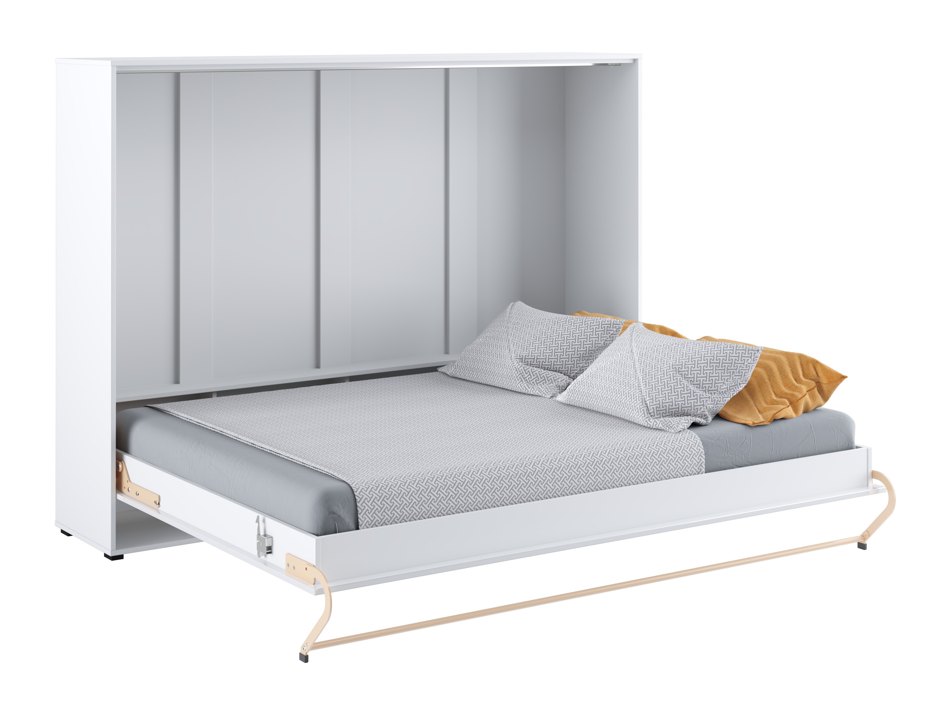 Lova-spinta Concept Pro Lenart IV (Balta + Blizgi balta)