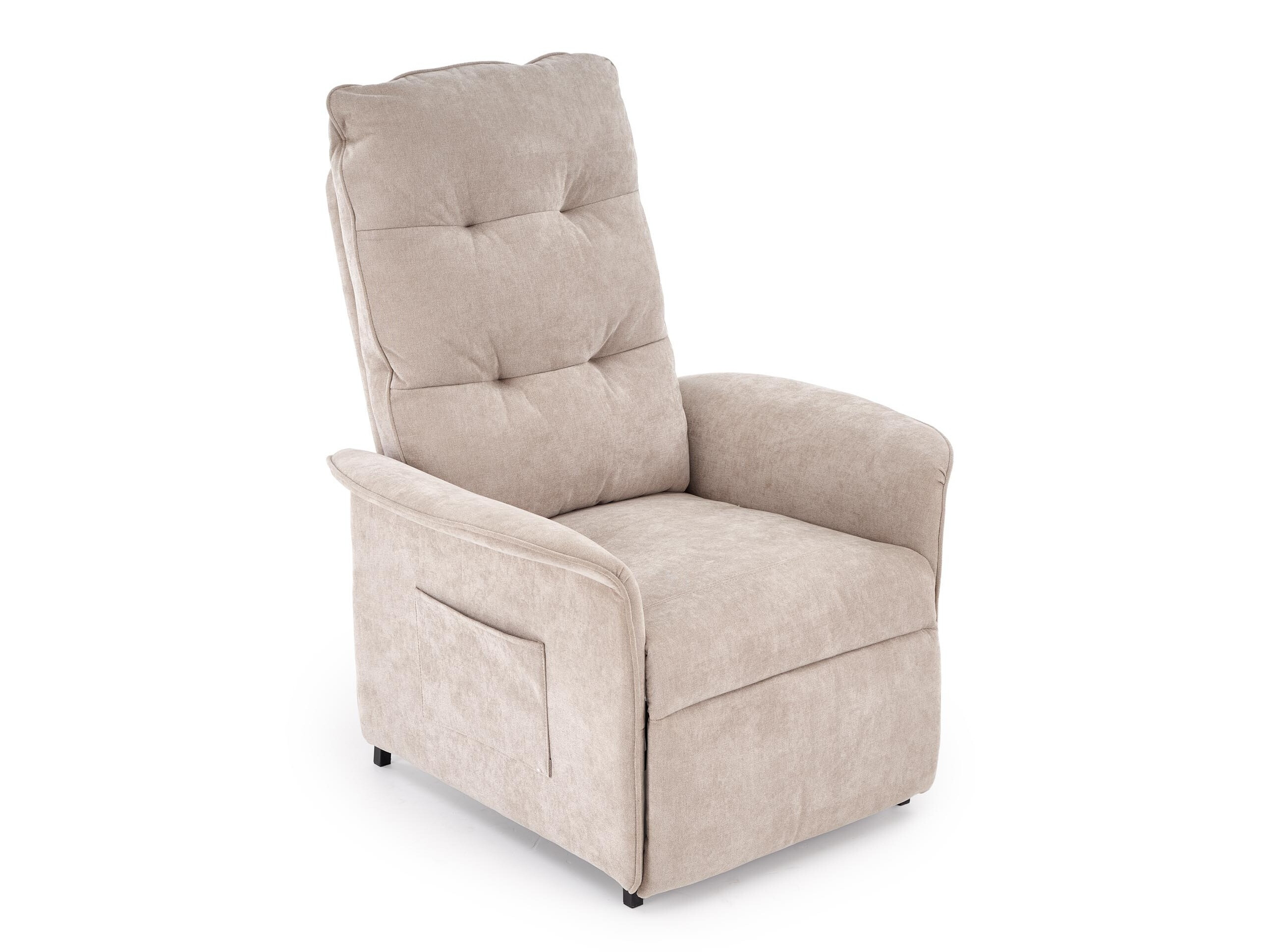 Fotelis reglaineris Houston 2171 (Smėlinė)