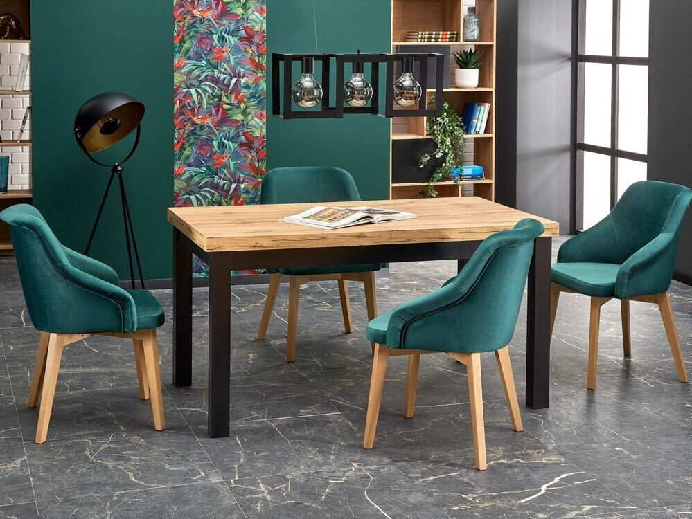 Stalas Houston 559 (Craft ąžuolas + Juoda)