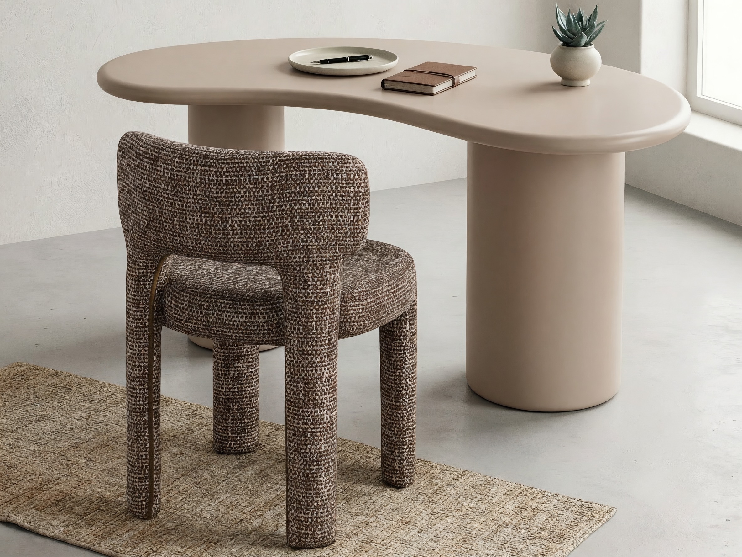 Darbo stalas Burleson 820 (Smėlinė)