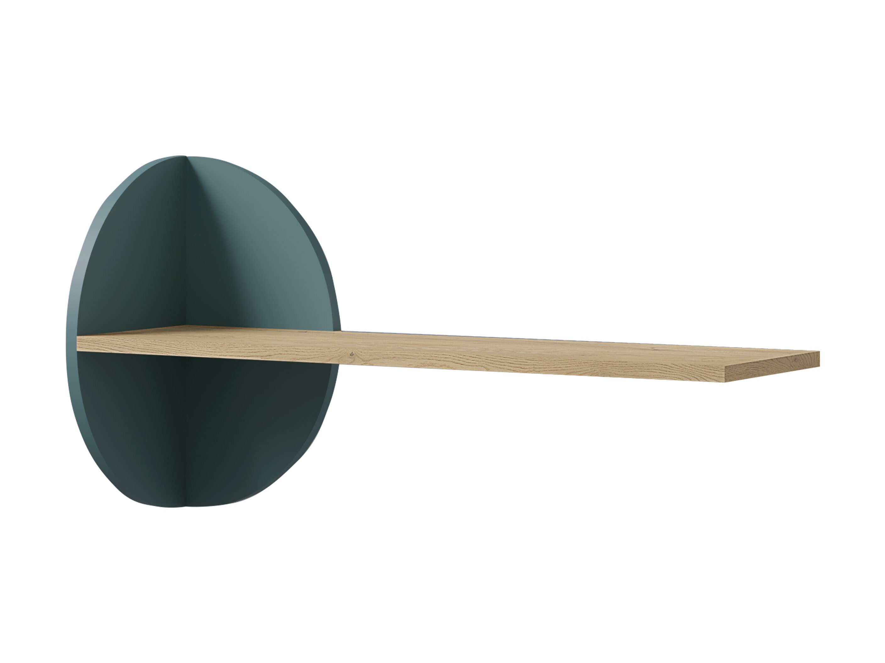 Pakabinama lentyna Fivelbi 116 (Cremona ąžuolas + Mėlyna)