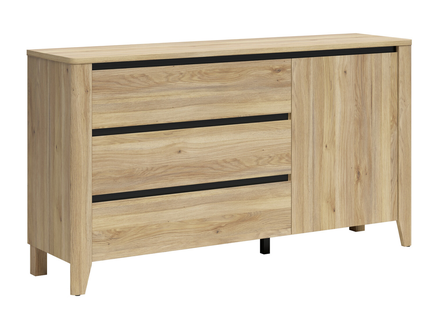 Komoda Talduno 105 (Šviesus ąžuolas)