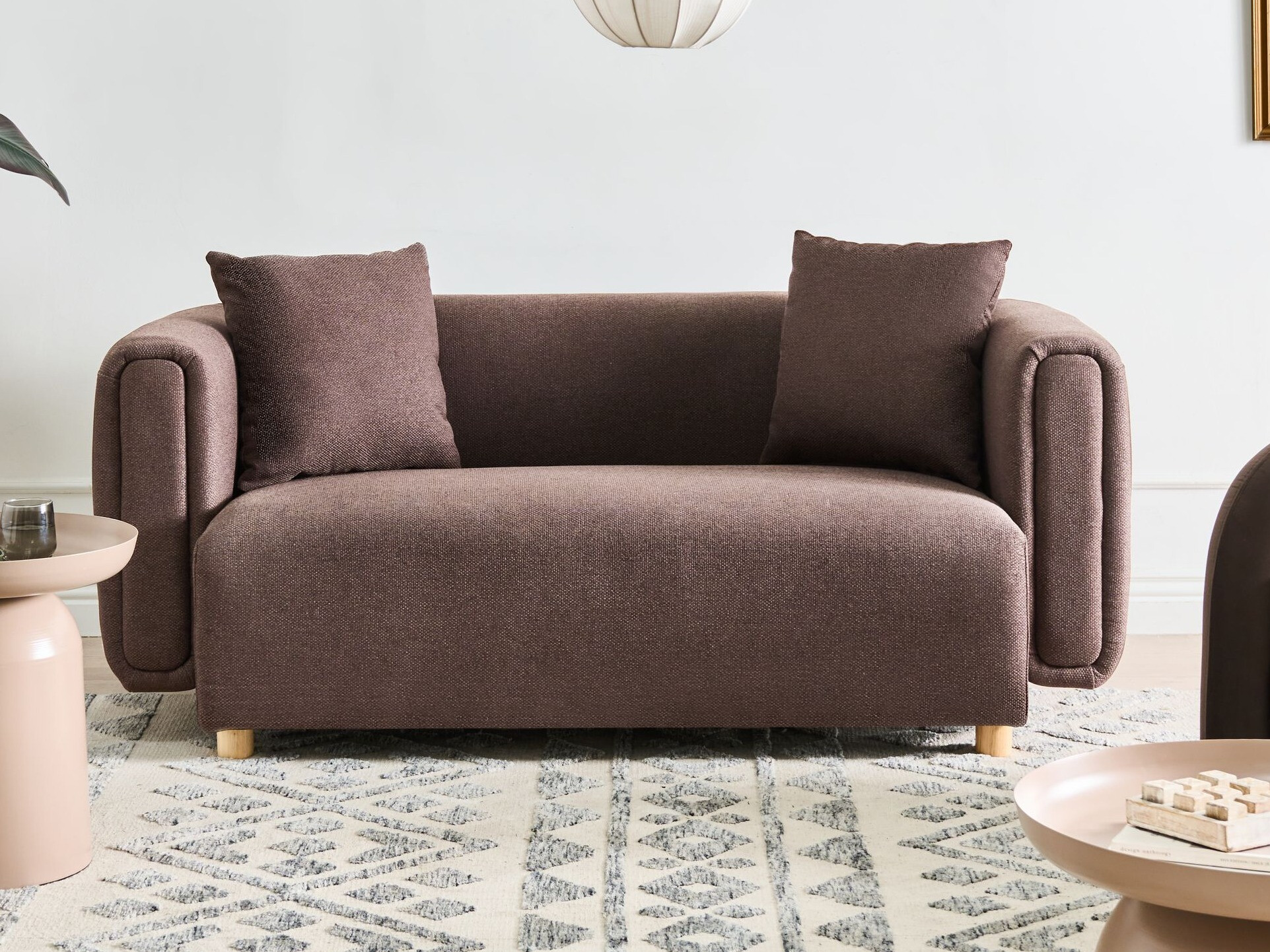Sofa Berwyn 3457 (Tamsi ruda)