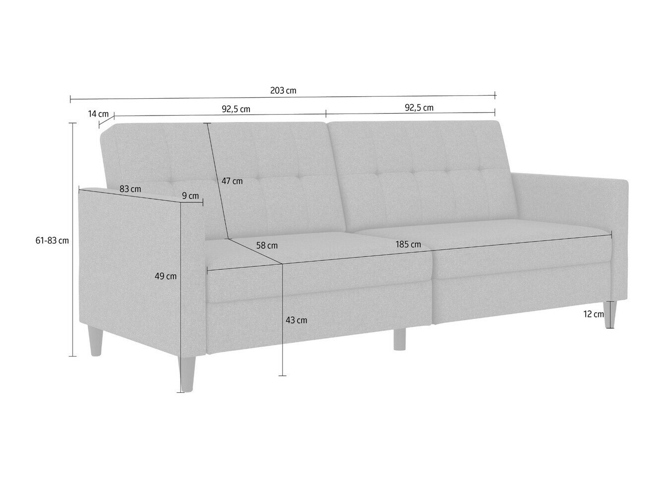 Sofa lova ST9139