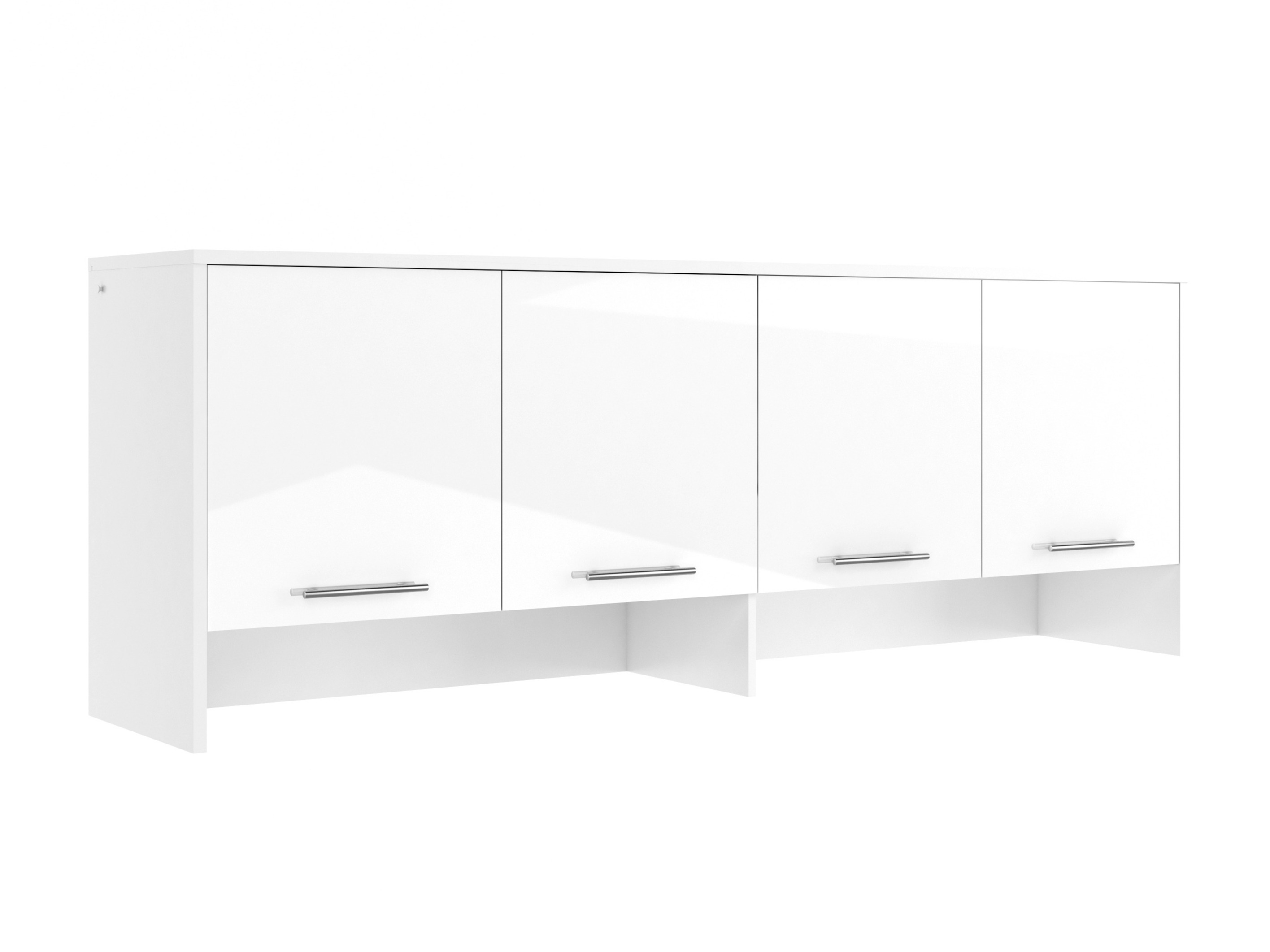 Spintelė Concept Pro Lenart I (Balta + Blizgi balta)