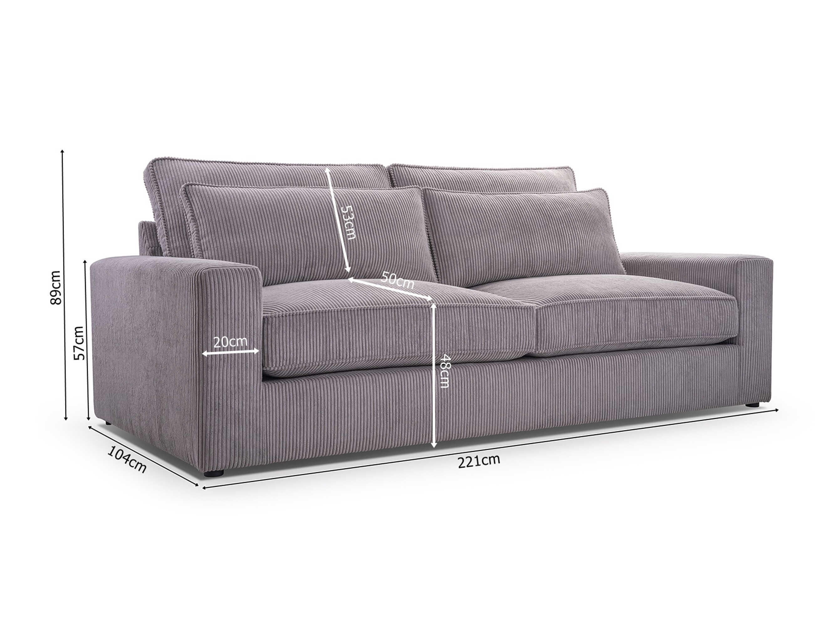 Sofa Lufkin 142 (Lincoln 83)