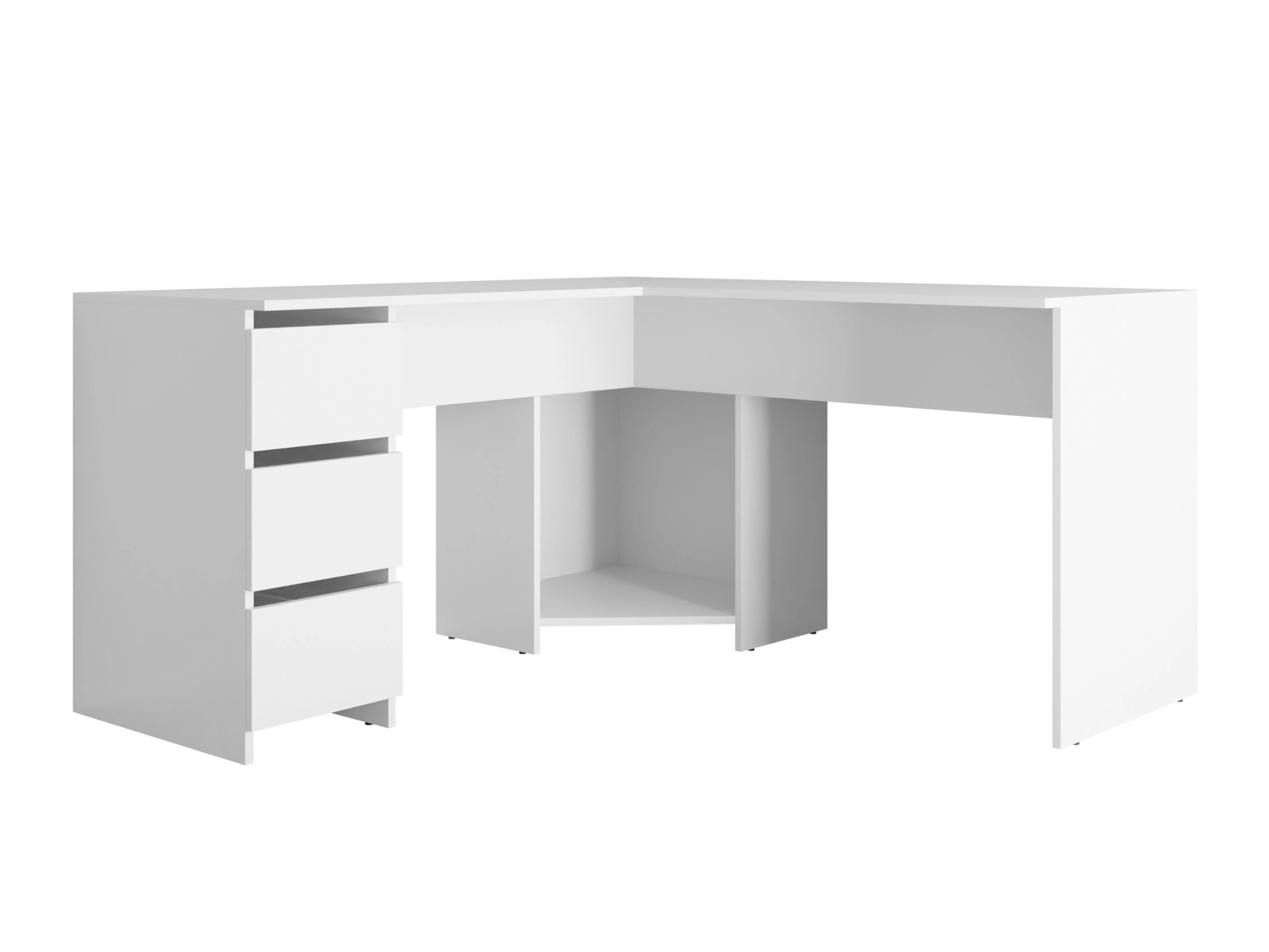 Kampinis darbo stalas Comfivo 576 (Balta)