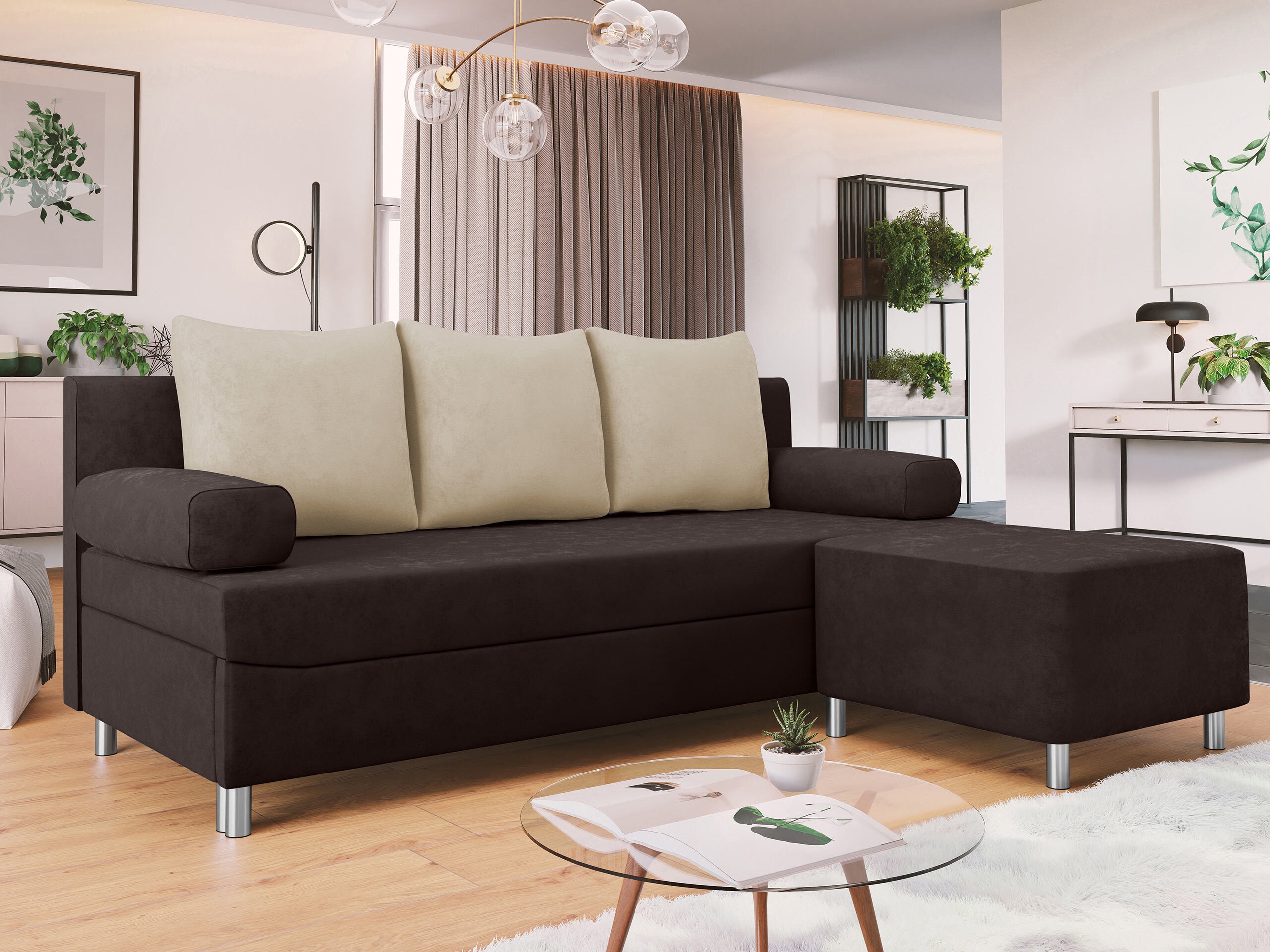 Minkštų baldų komplektas Comfivo Artes (Alova 68 + Alova 07)