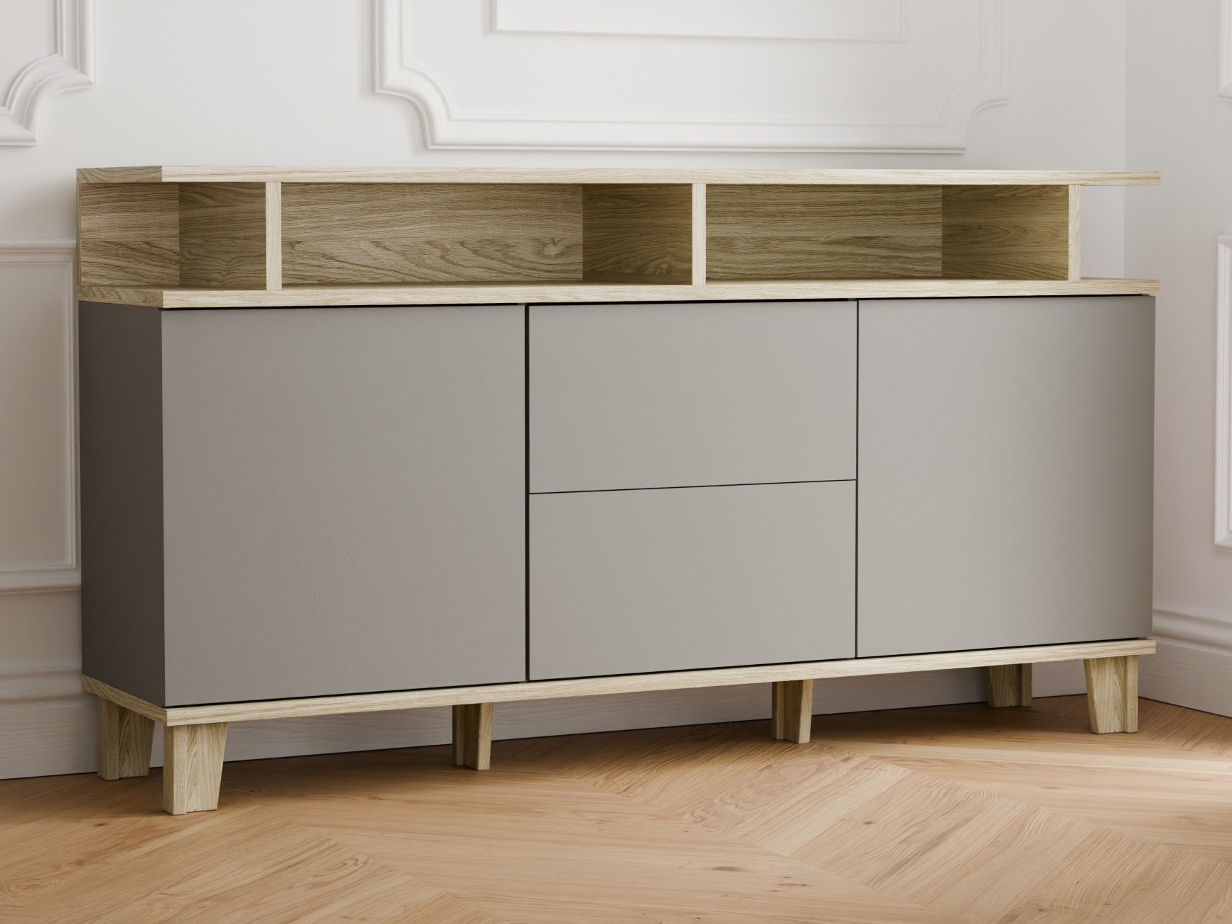 Komoda Evarveru 105 (Pilka)