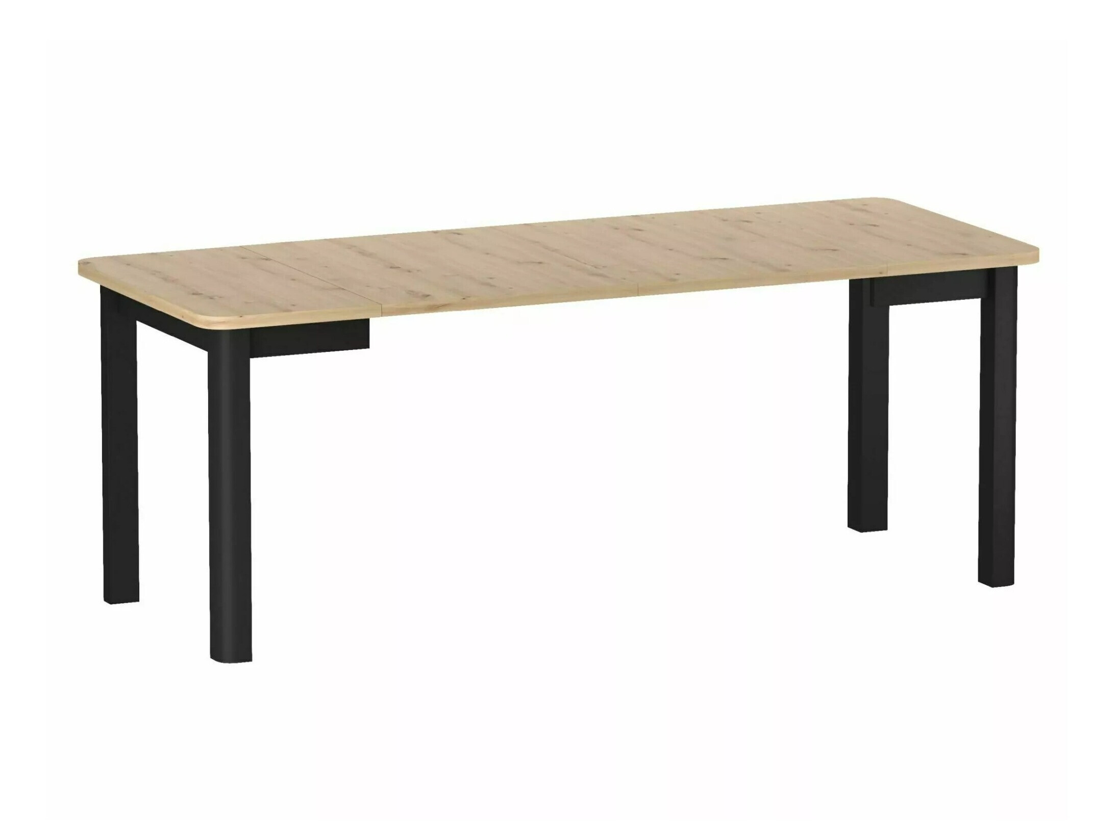 Stalas Detroit 1008 (Juoda + Artisan ąžuolas)