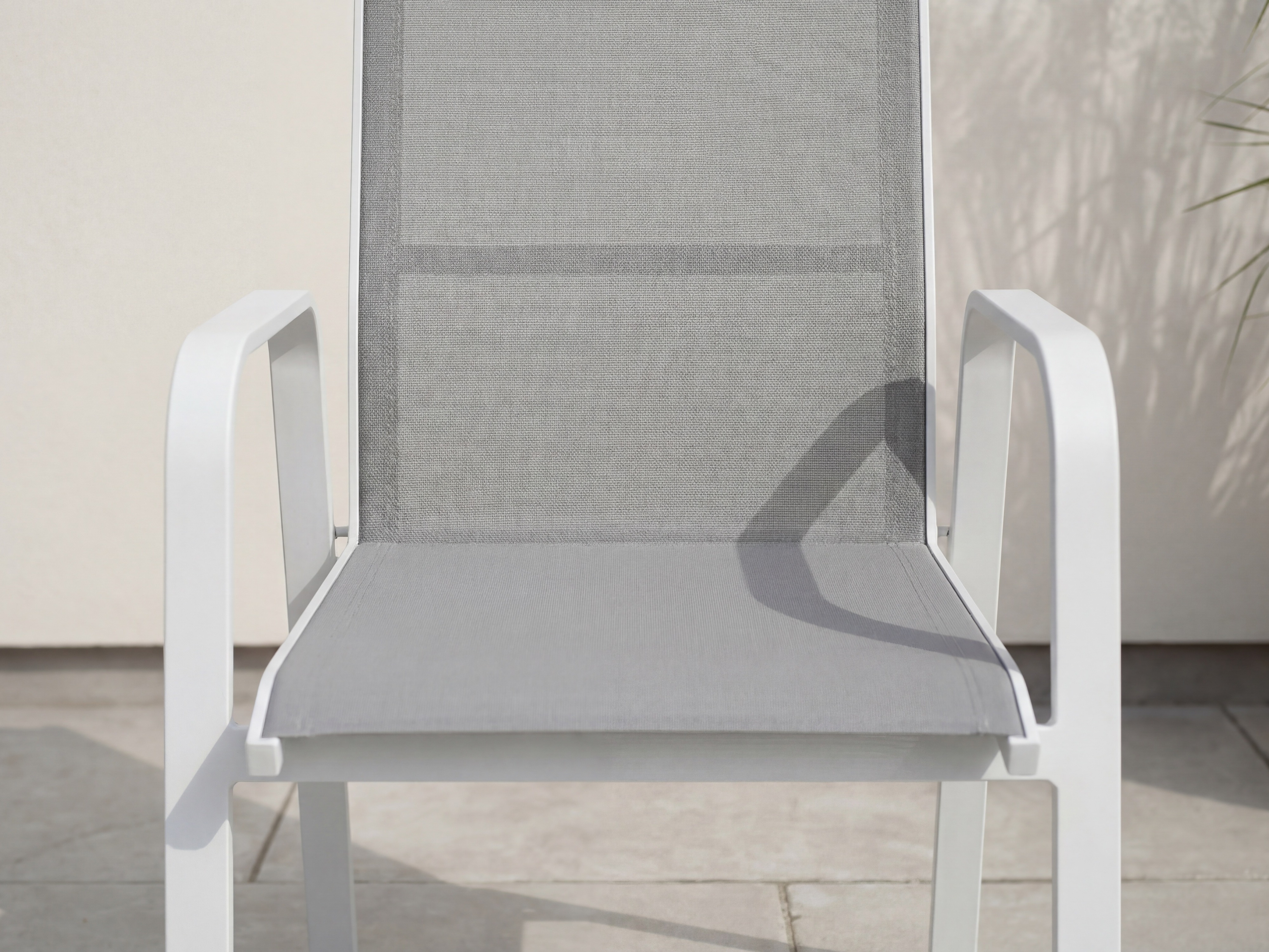 Lauko kėdė Dallas 2776 (Balta + Pilka)