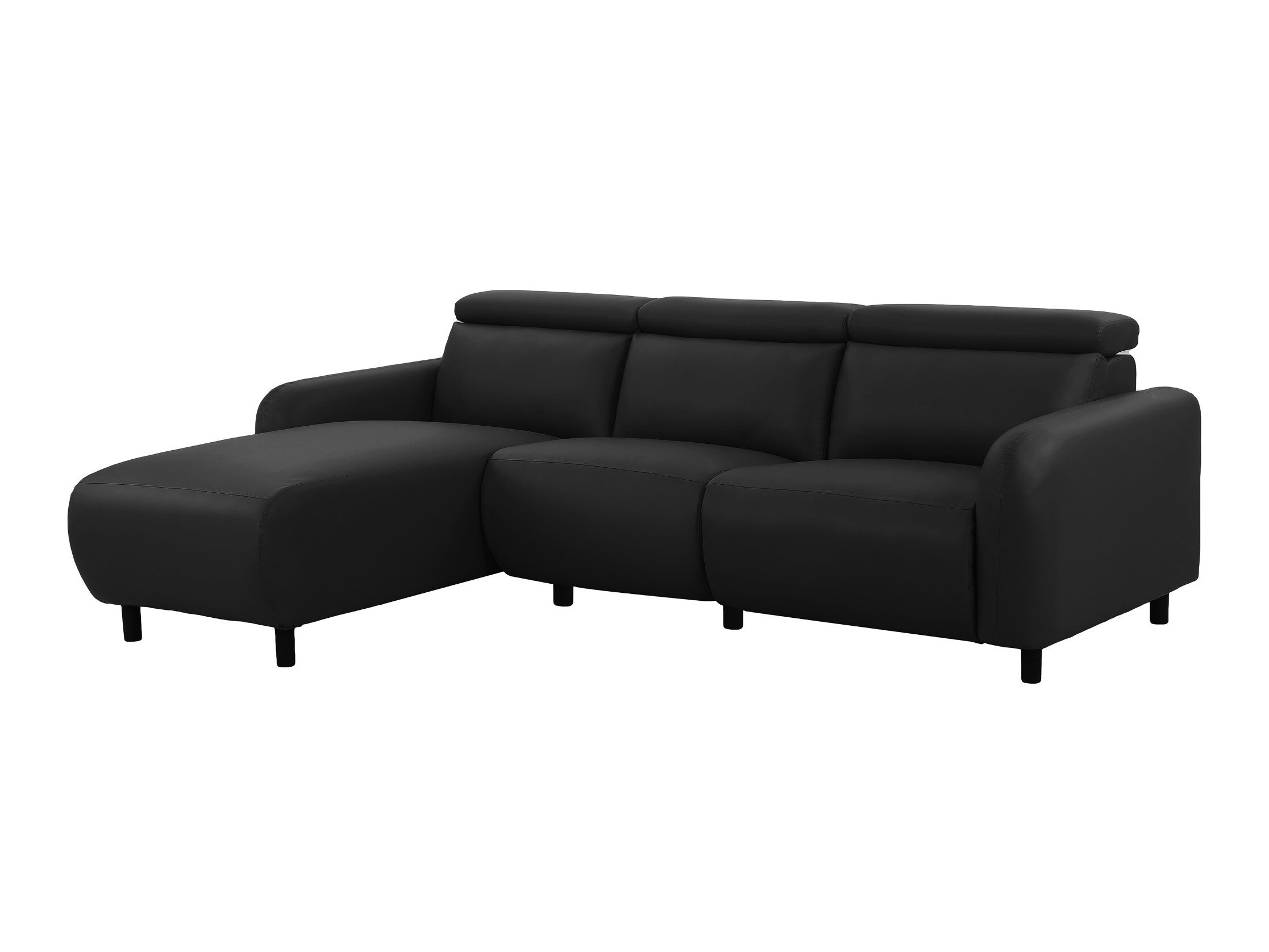 Minkštas kampas reglaineris Denton 1509 (Juoda)