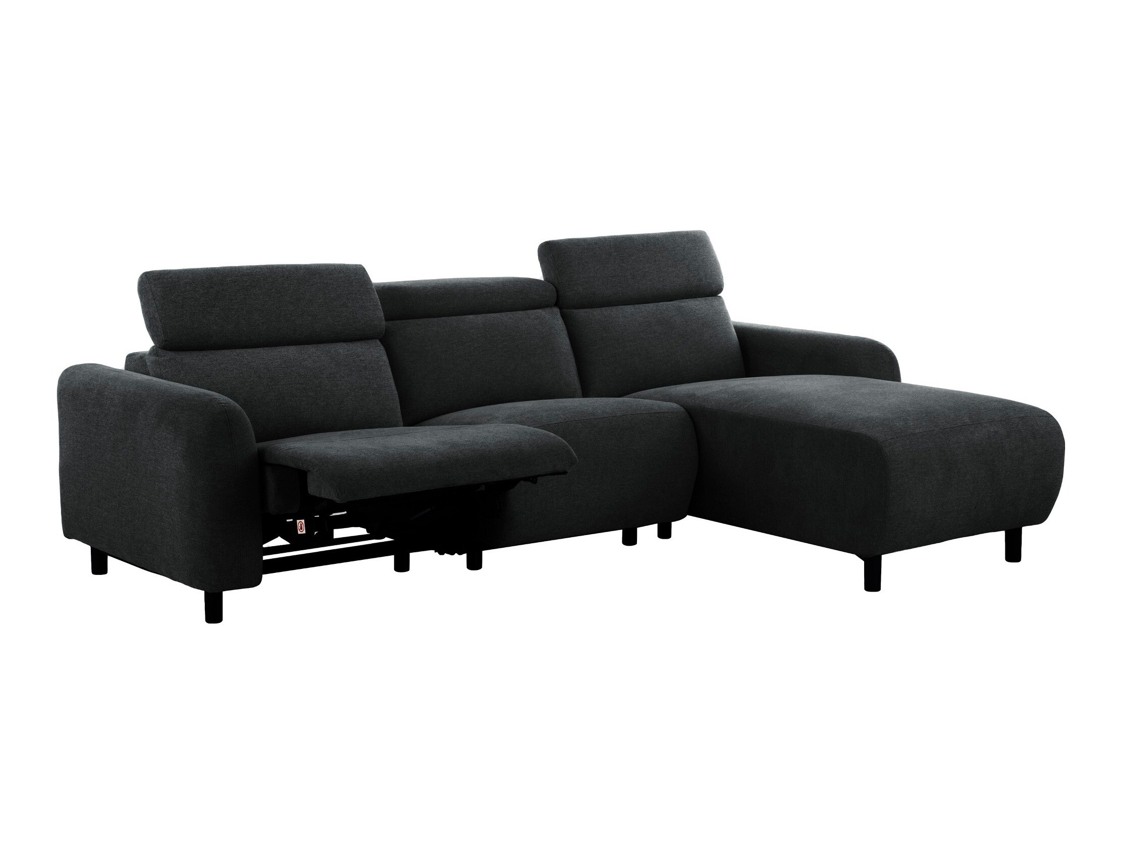 Minkštas kampas reglaineris Denton 1510 (Antracitas)