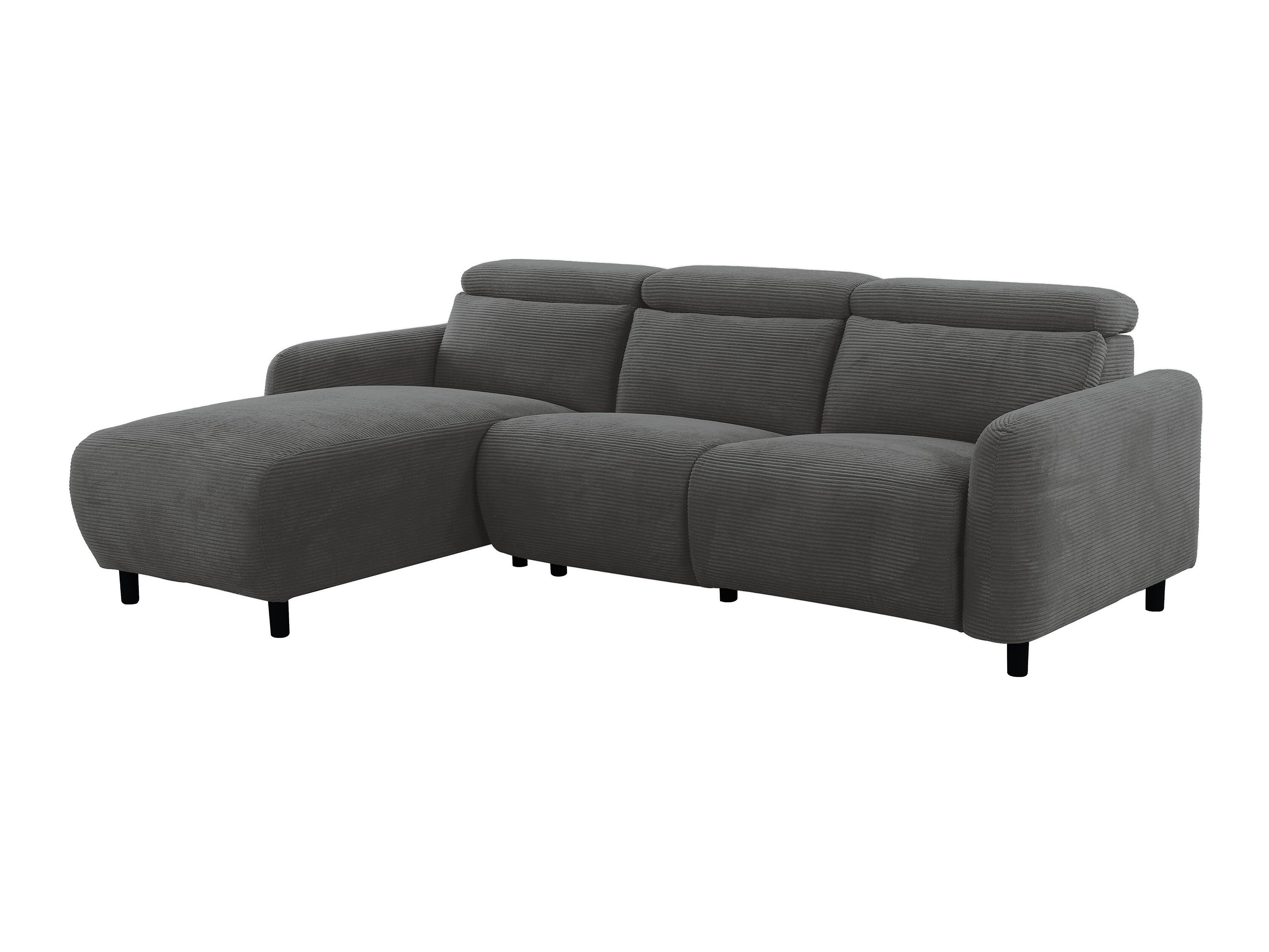 Minkštas kampas reglaineris Revbena 104 (Antracitas)
