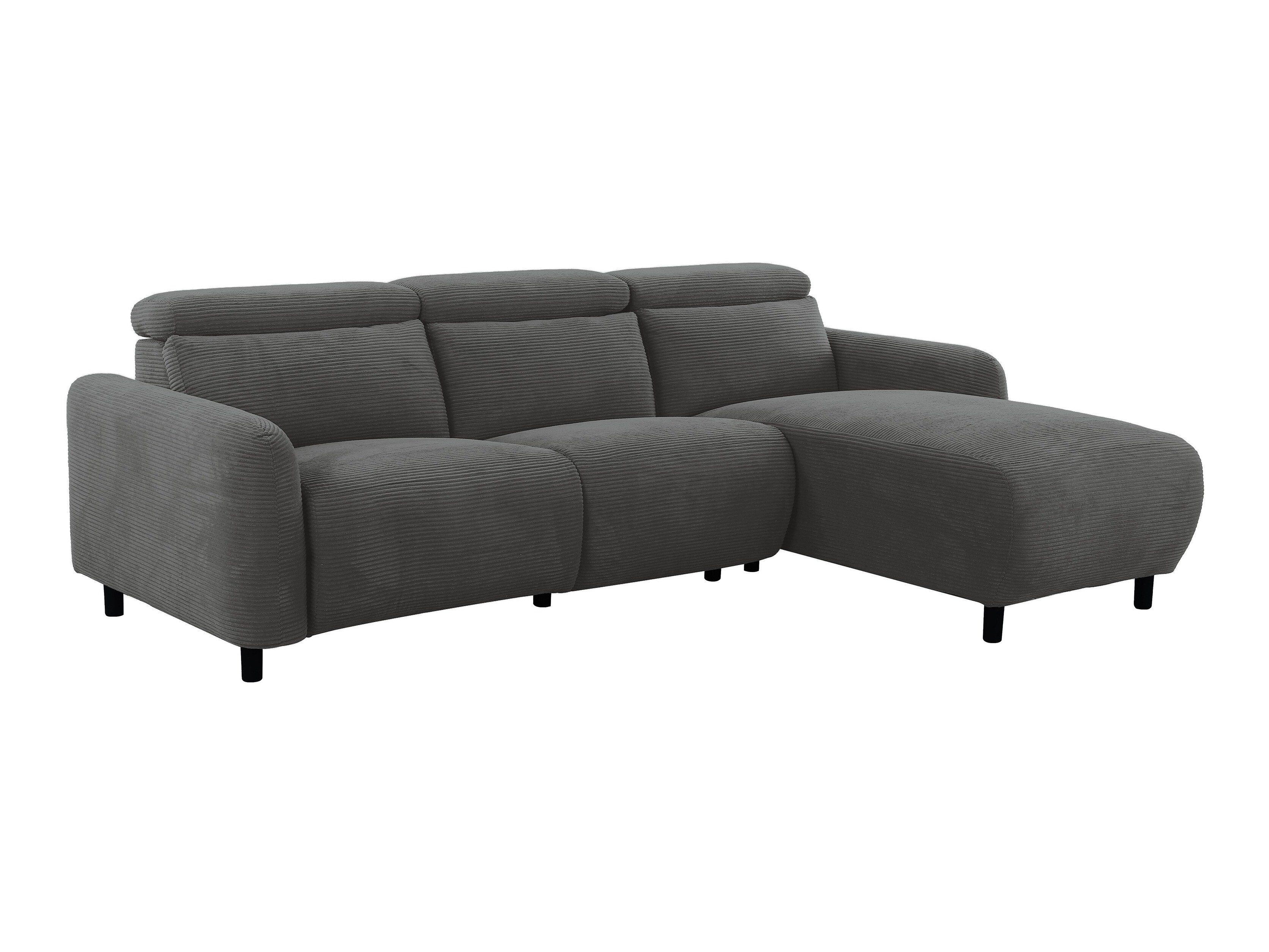 Minkštas kampas reglaineris Revbena 104 (Antracitas)