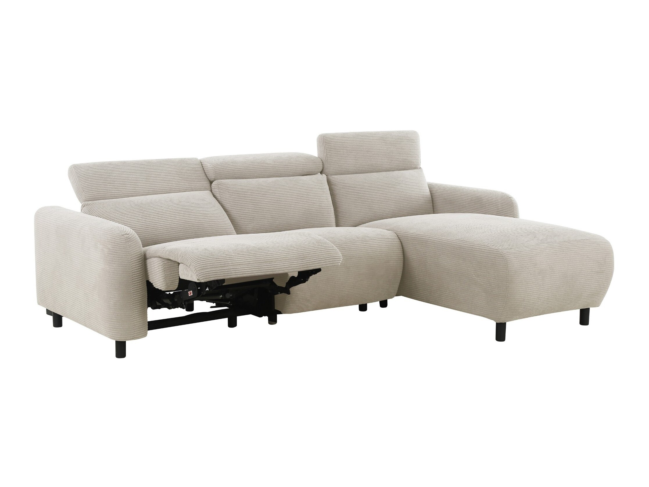 Minkštas kampas reglaineris Revbena 104 (Kreminė)