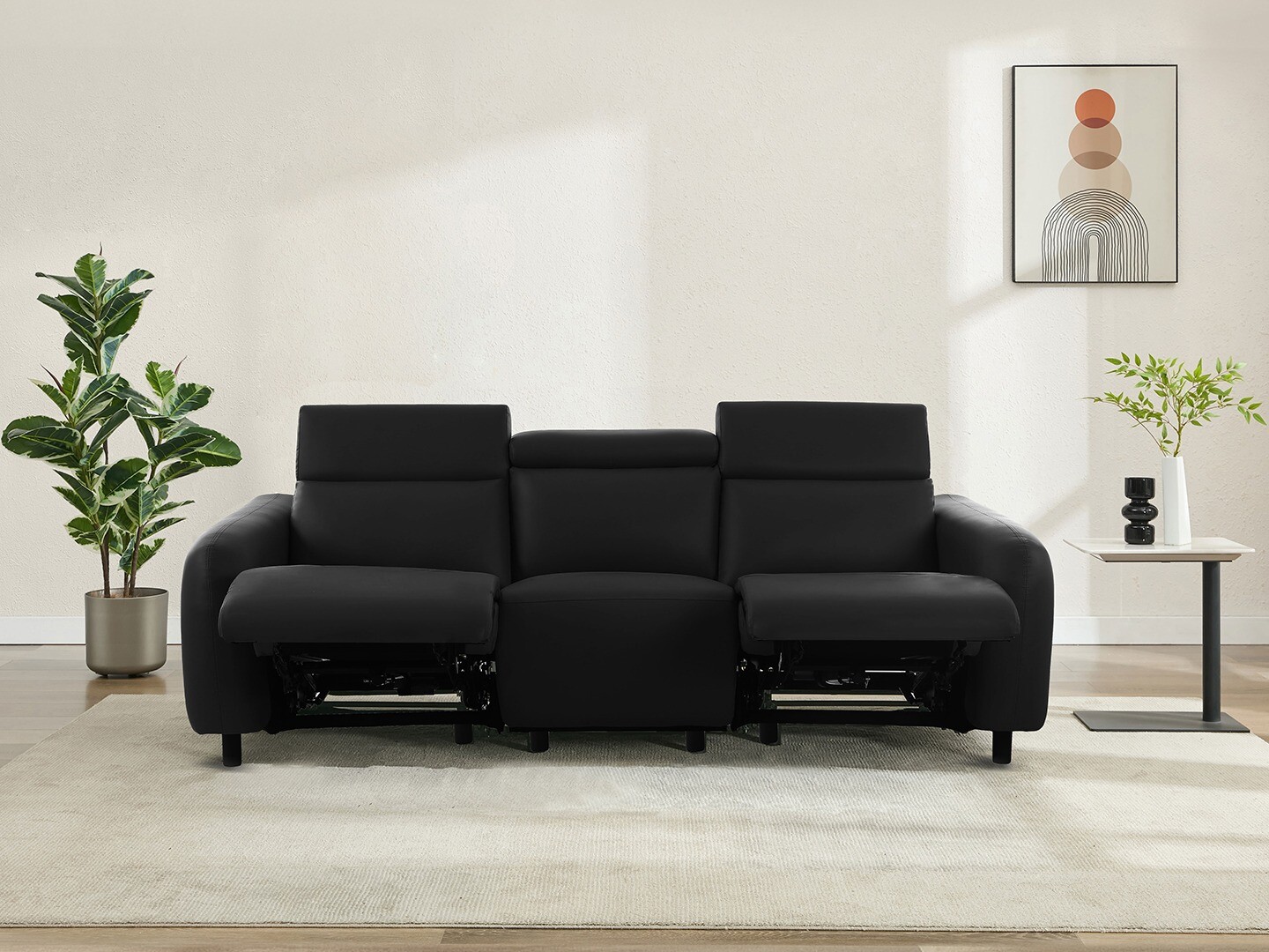 Sofa reglaineris Denton 1511 (Juoda)