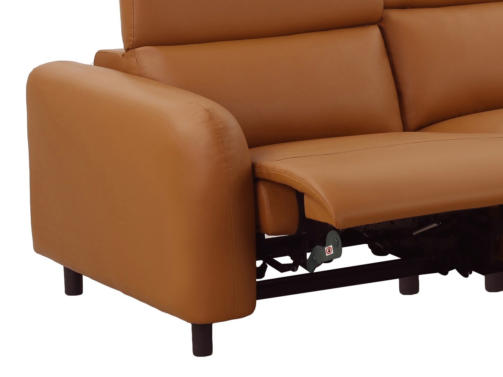 Sofa reglaineris Denton 1511 (Oranžinė)