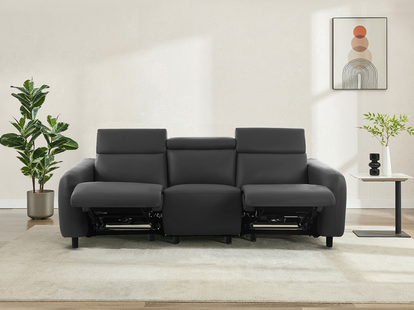 Sofa reglaineris Denton 1511 (Pilka)
