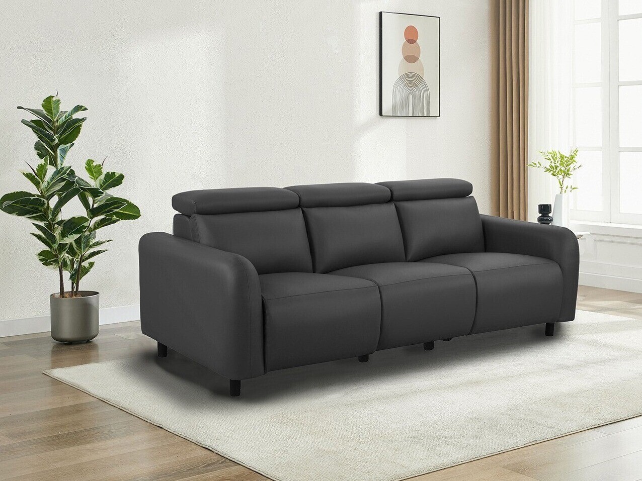 Sofa reglaineris Denton 1511 (Pilka)
