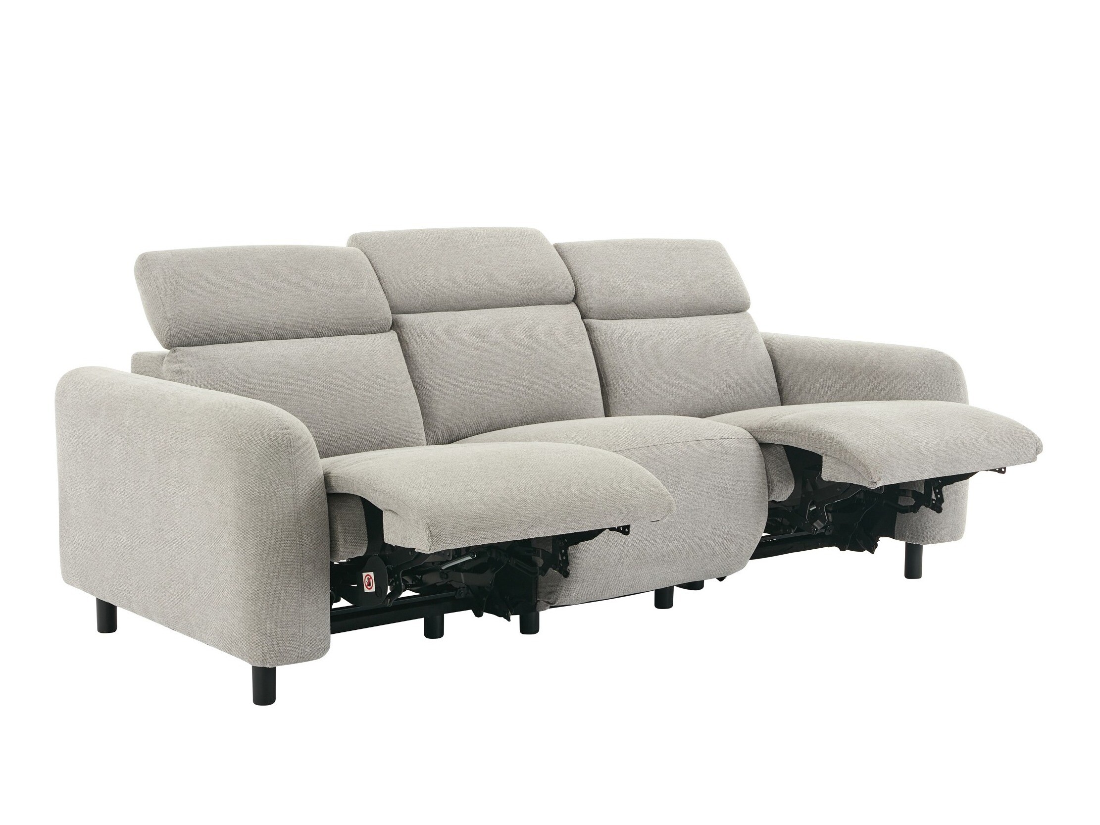 Sofa reglaineris Denton 1511 (Šviesi pilka)