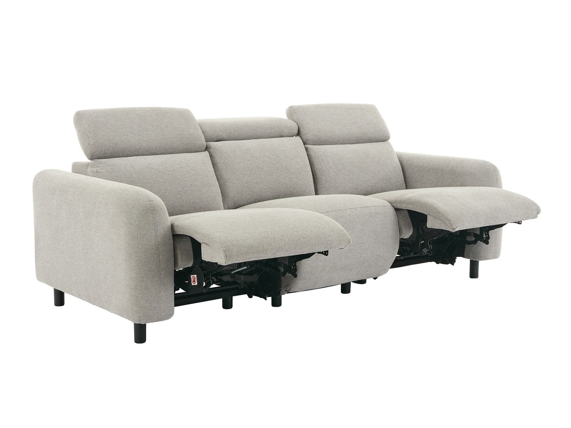 Sofa reglaineris Denton 1511 (Šviesi pilka)