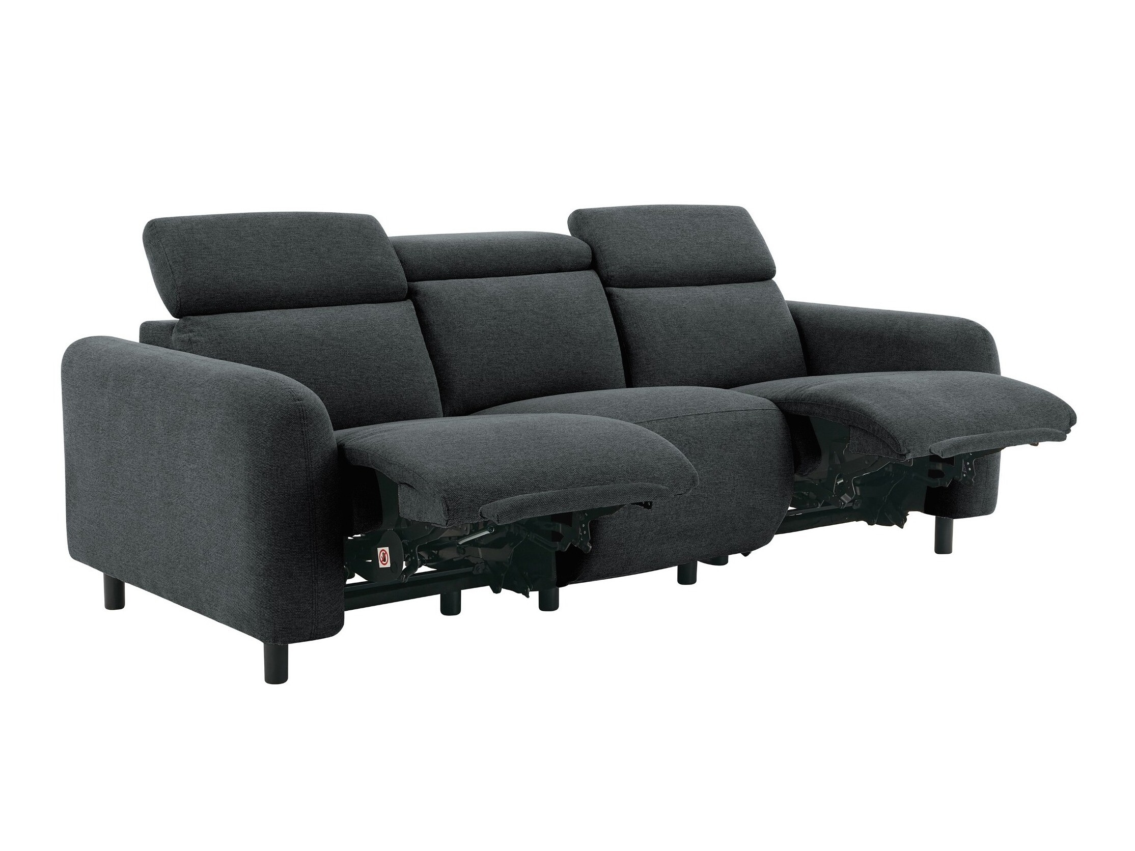 Sofa reglaineris Revbena 102 (Antracitas)