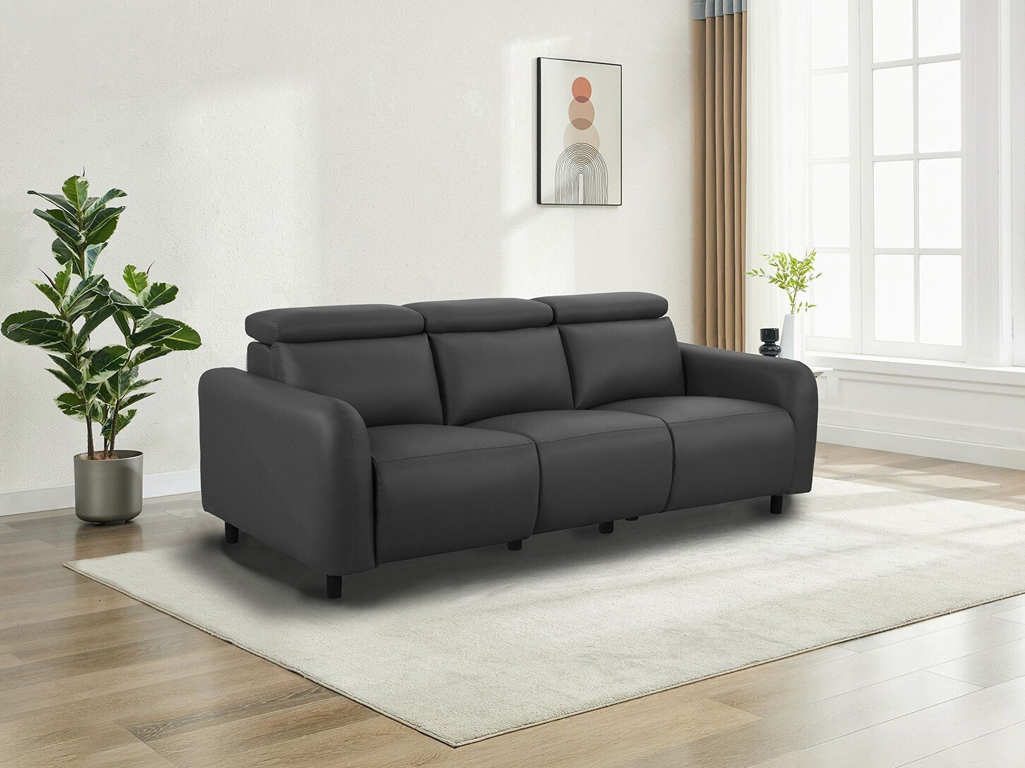 Sofa reglaineris Revbena 102 (Pilka)