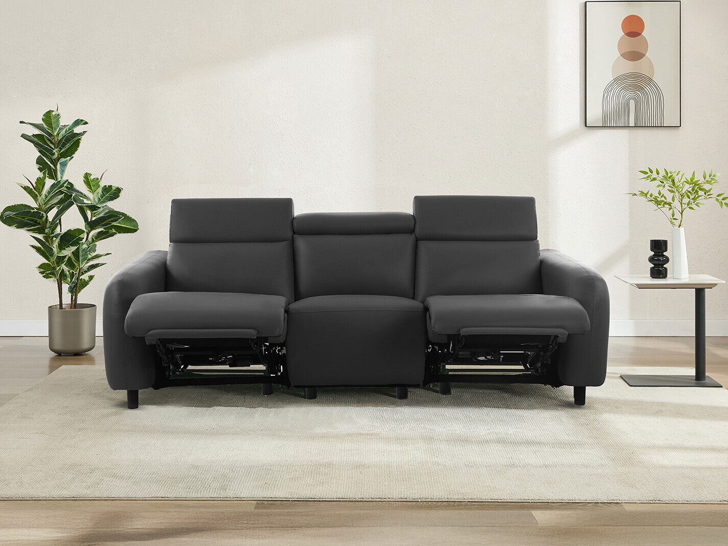 Sofa reglaineris Revbena 102 (Pilka)
