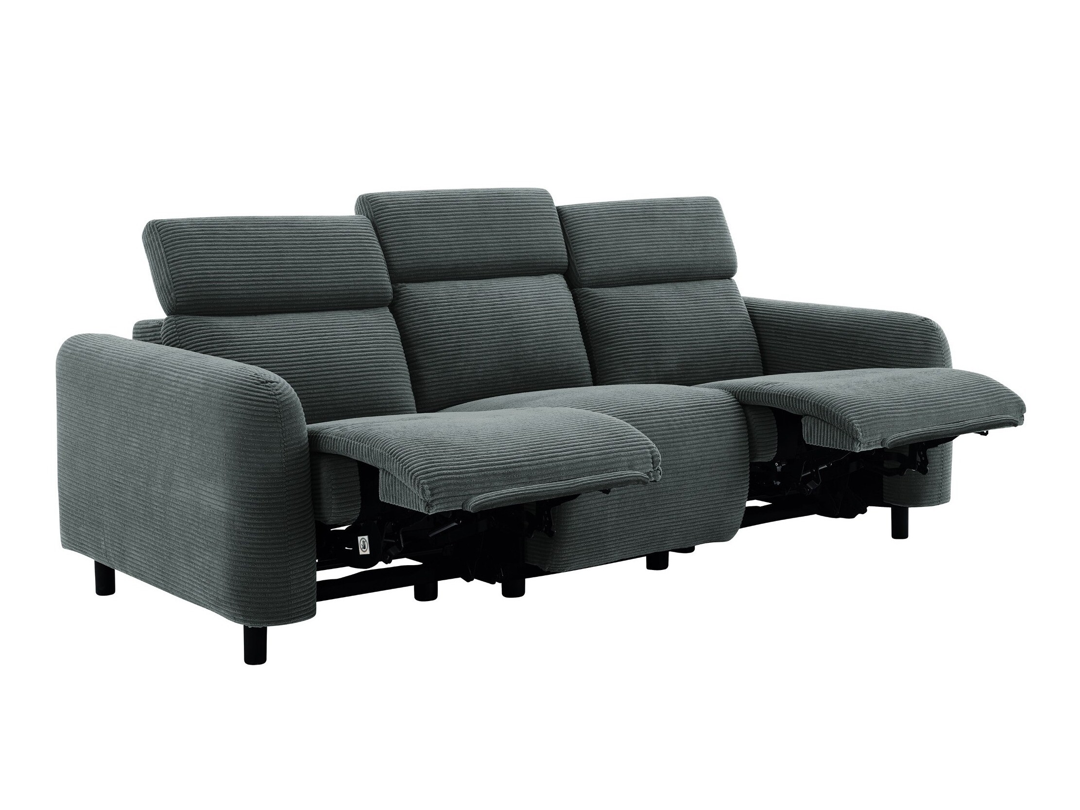 Sofa reglaineris Revbena 105 (Antracitas)
