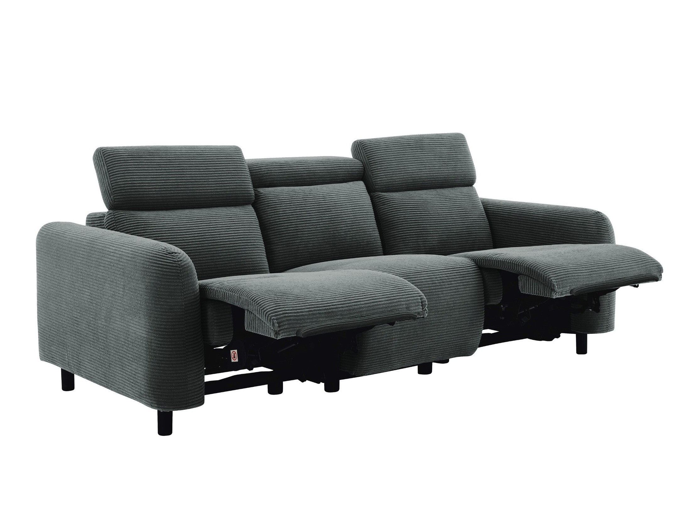 Sofa reglaineris Revbena 105 (Antracitas)