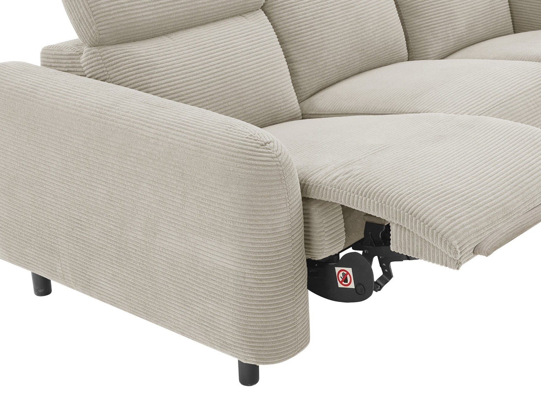 Sofa reglaineris Revbena 105 (Kreminė)