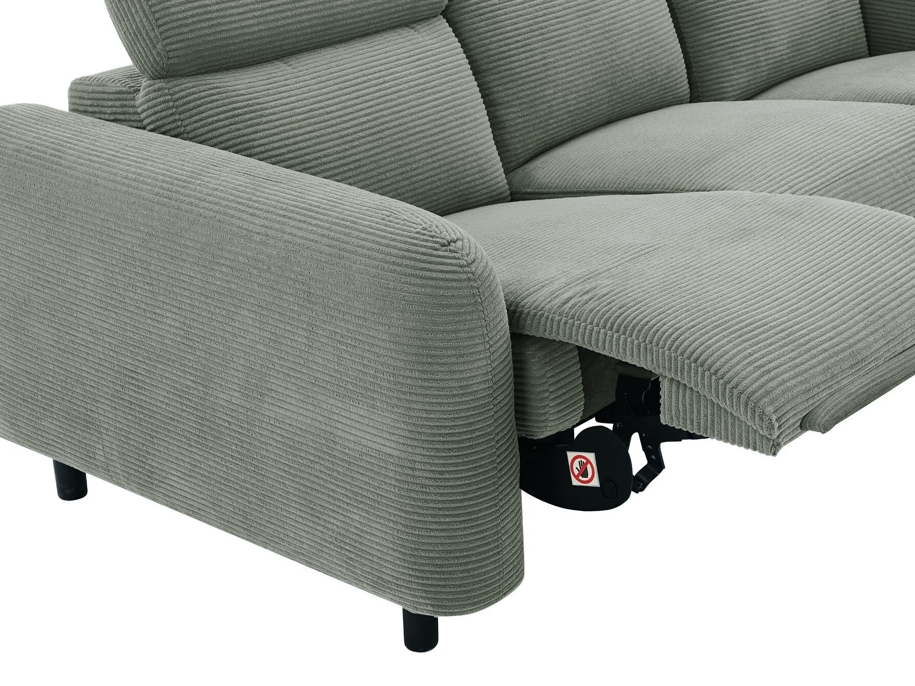 Sofa reglaineris Revbena 105 (Pilka)