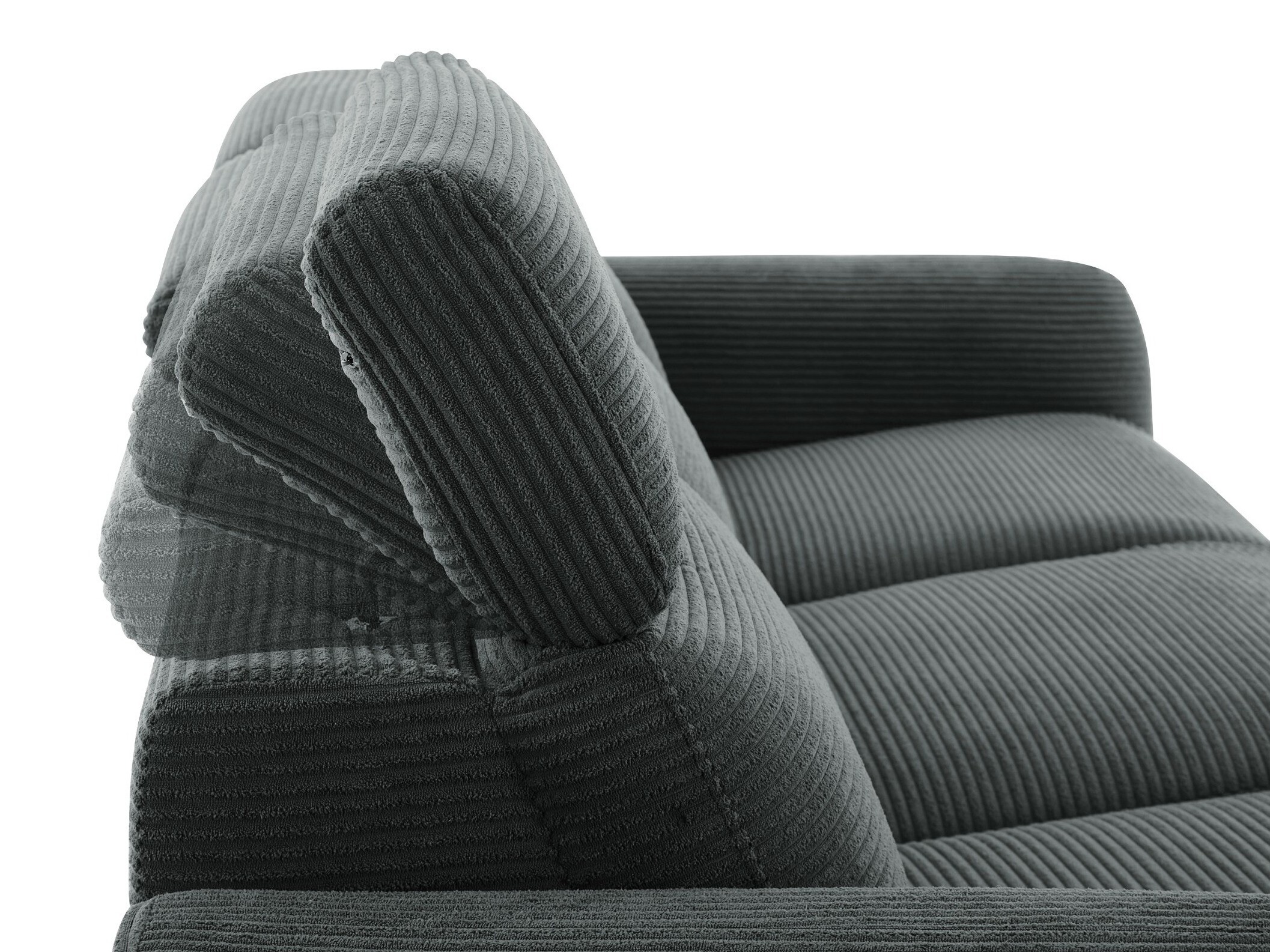 Sofa reglaineris Revbena 106 (Antracitas)