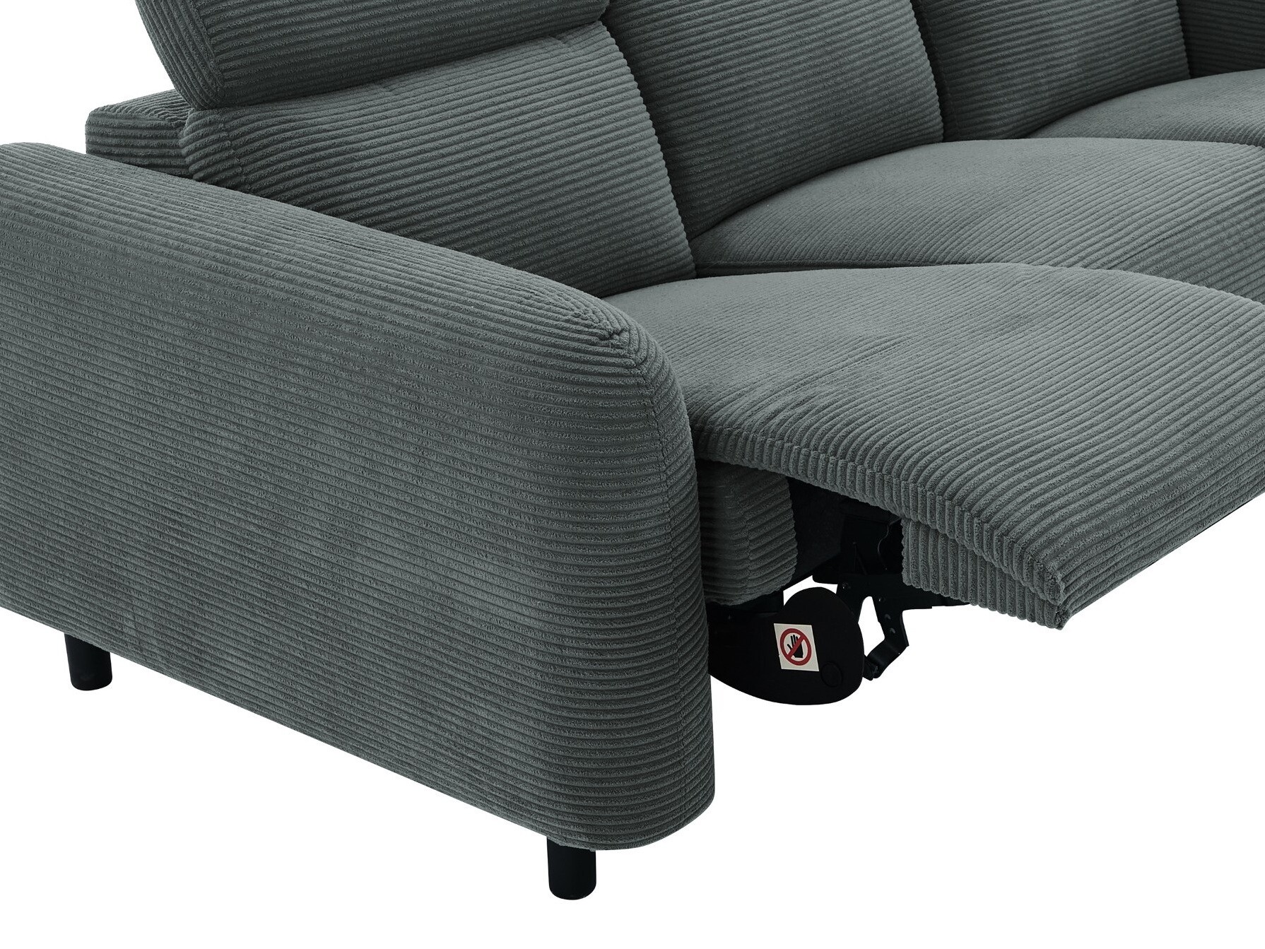 Sofa reglaineris Revbena 106 (Antracitas)